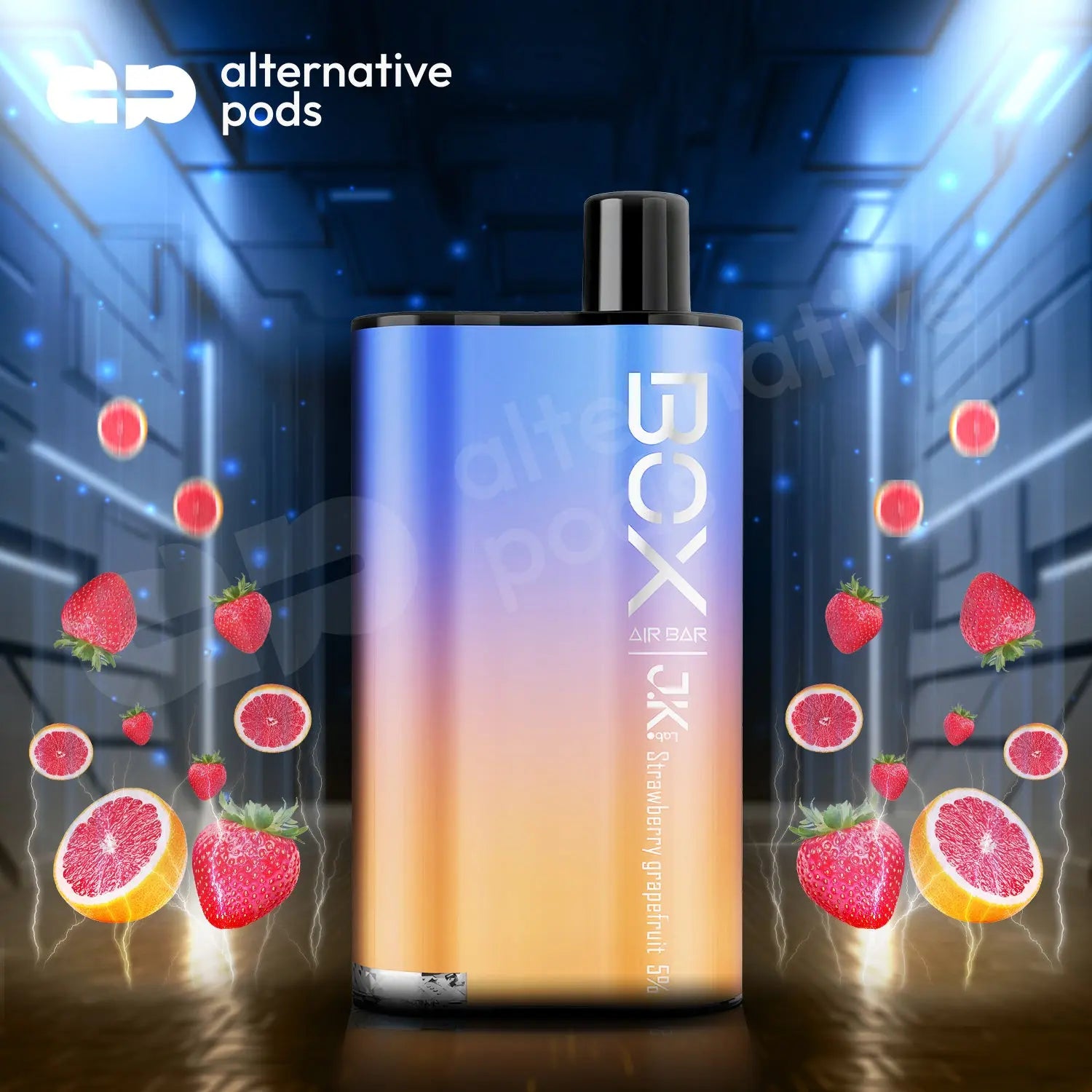 Air Bar Box 3000 Puffs Disposable Vape - Strawberry Grapefruit 