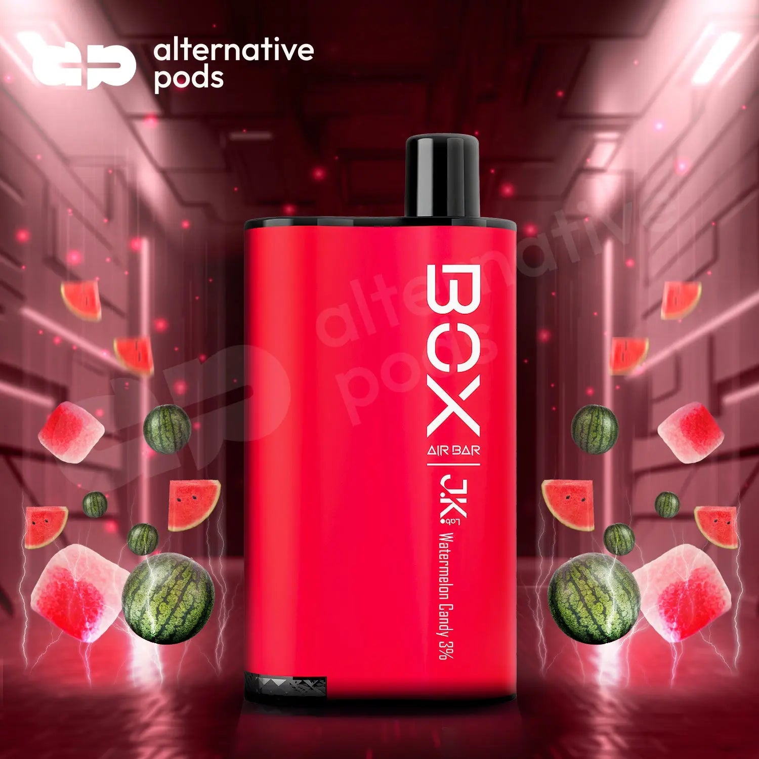 Air Bar Box 3000 Puffs Disposable Vape - Watermelon Candy 