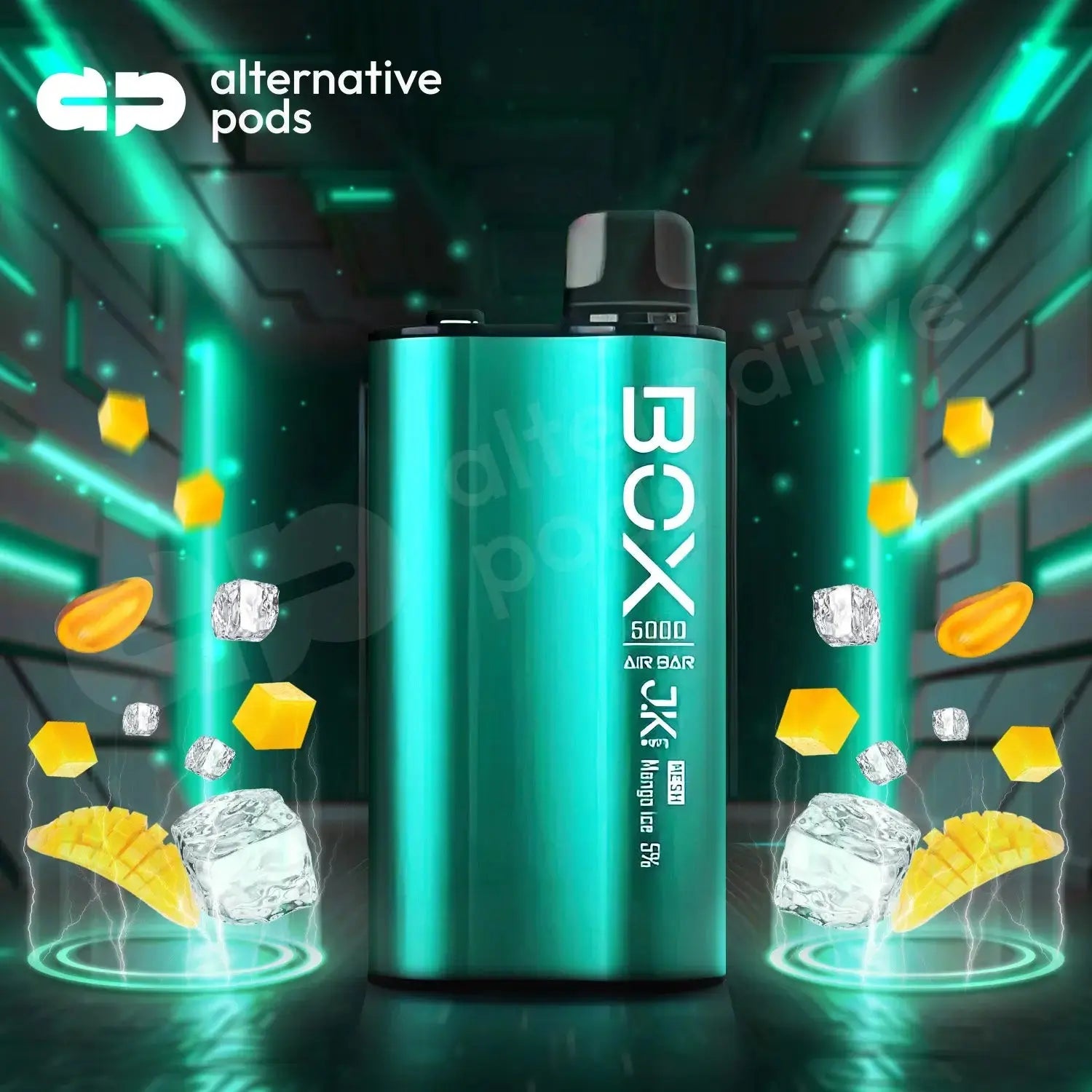 Air Bar Box 5000 Puffs Mesh Disposable vape Air Bar - Mango Ice 