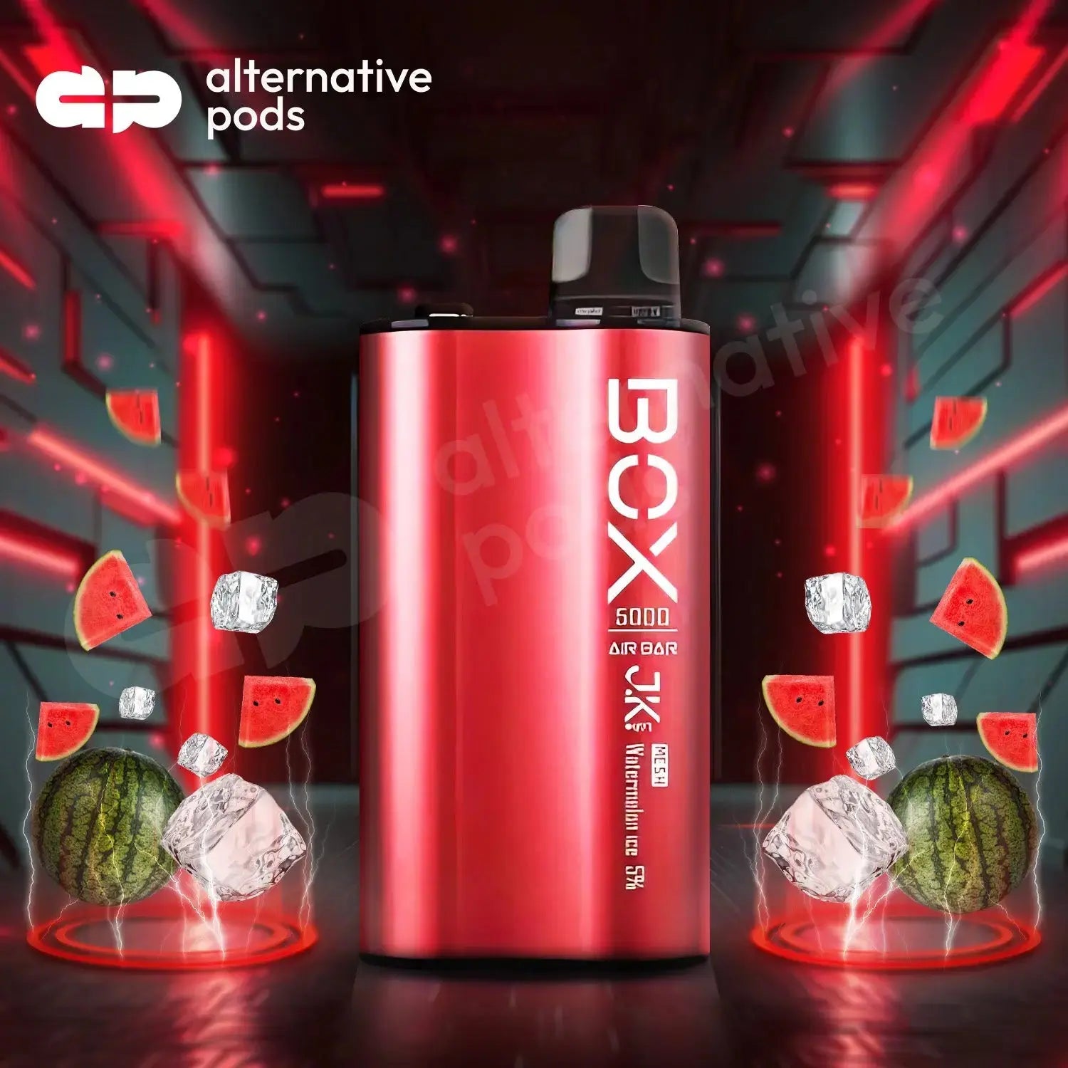 Air Bar Box 5000 Puffs Mesh Disposable vape Air Bar - Watermelon Ice 
