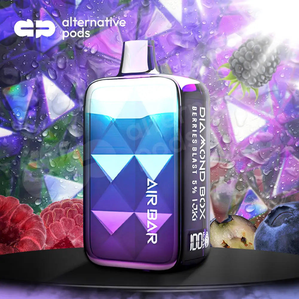 Air Bar Diamond Box Disposable - Berries Blast 