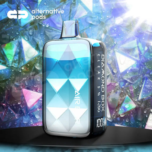 Air Bar Diamond Box Disposable - Clear 