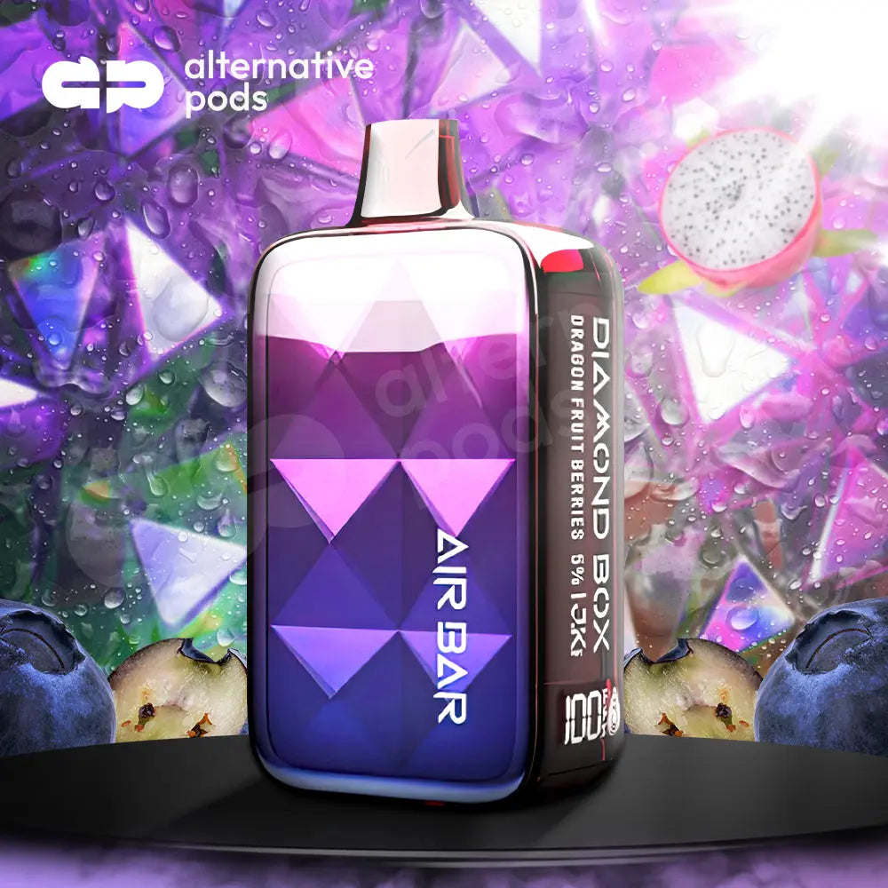 Air Bar Diamond Box Disposable - Dragonfruit Berries 