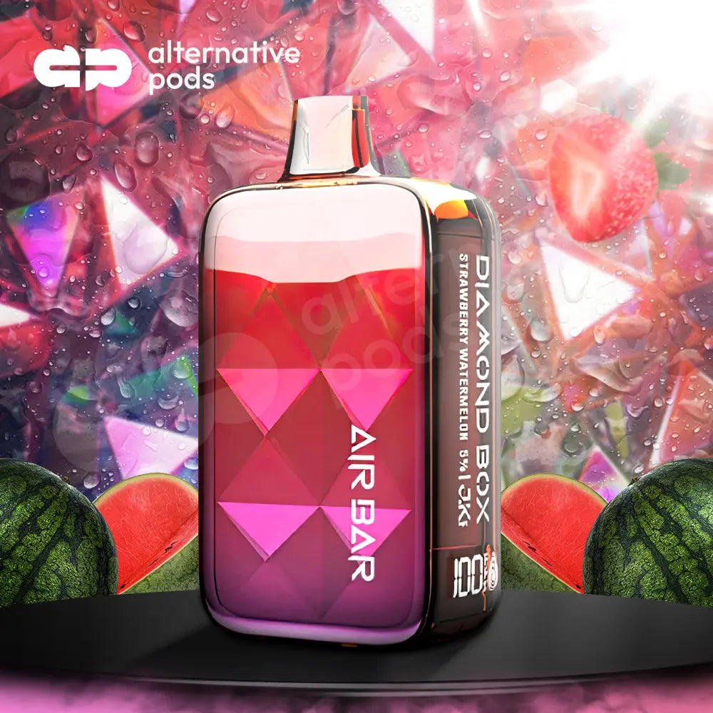 Air Bar Diamond Box Disposable - Strawberry Watermelon 