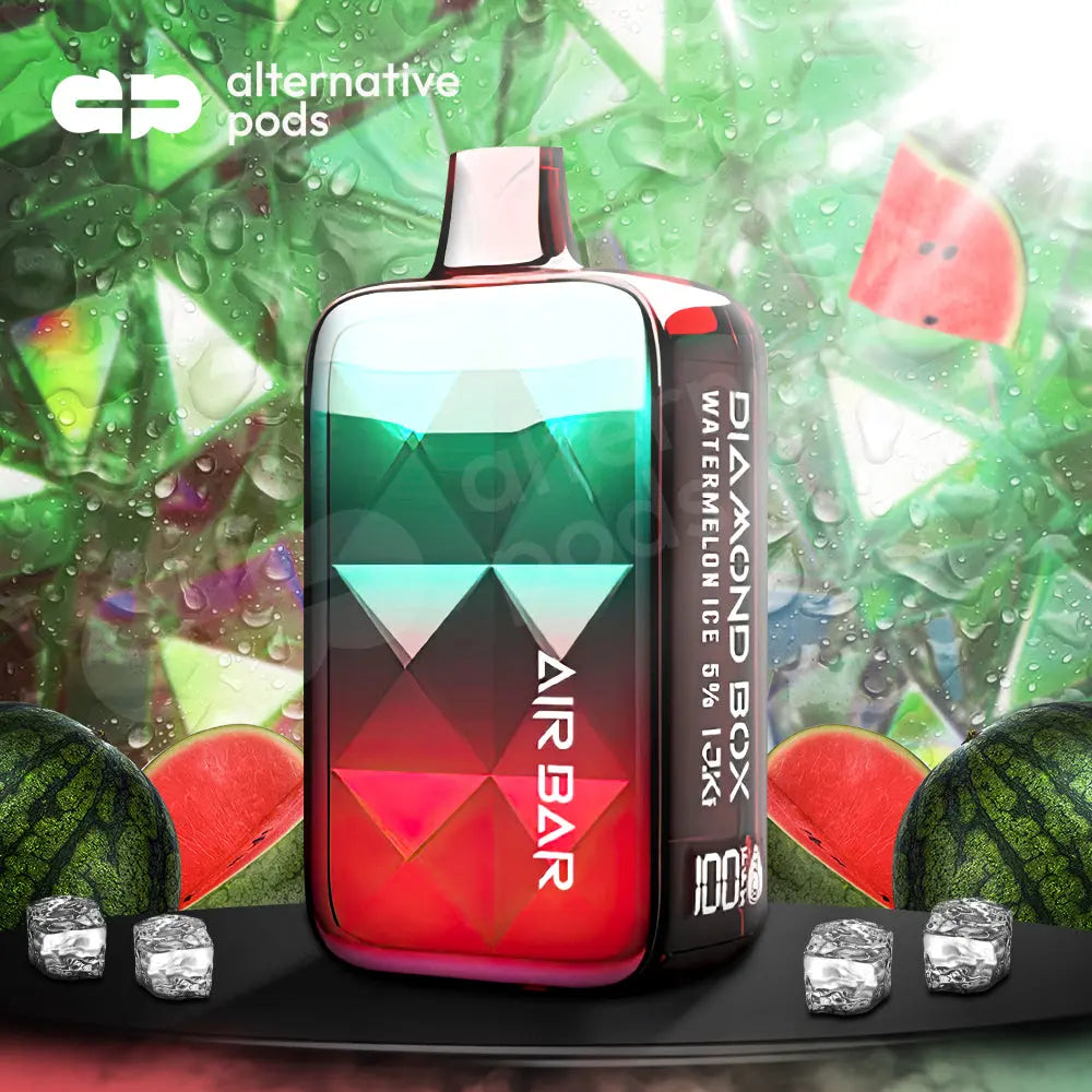 Air Bar Diamond Box Disposable - Watermelon Ice 