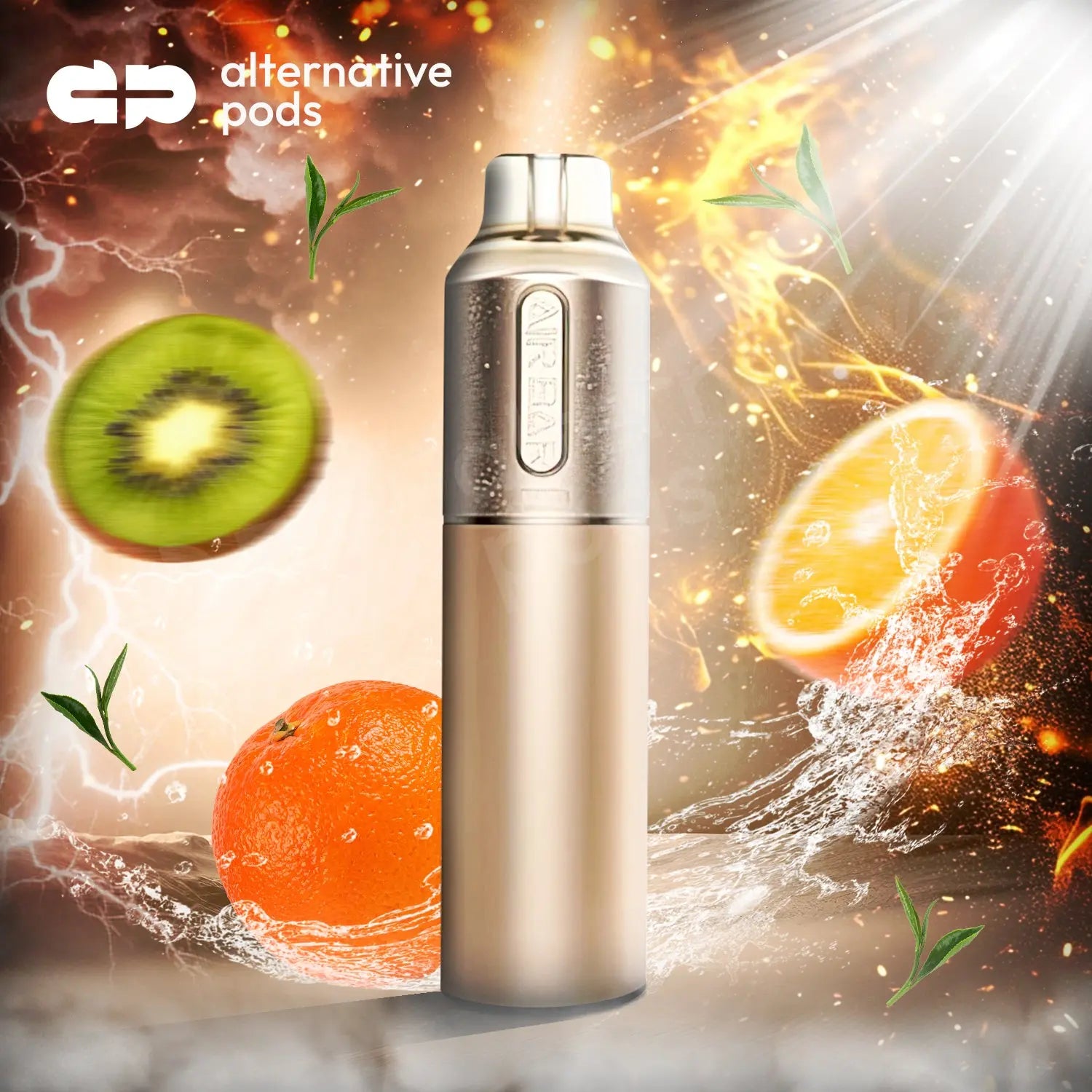 Air Bar Lux Plus Vape Air Bar - Kiwi Orange 