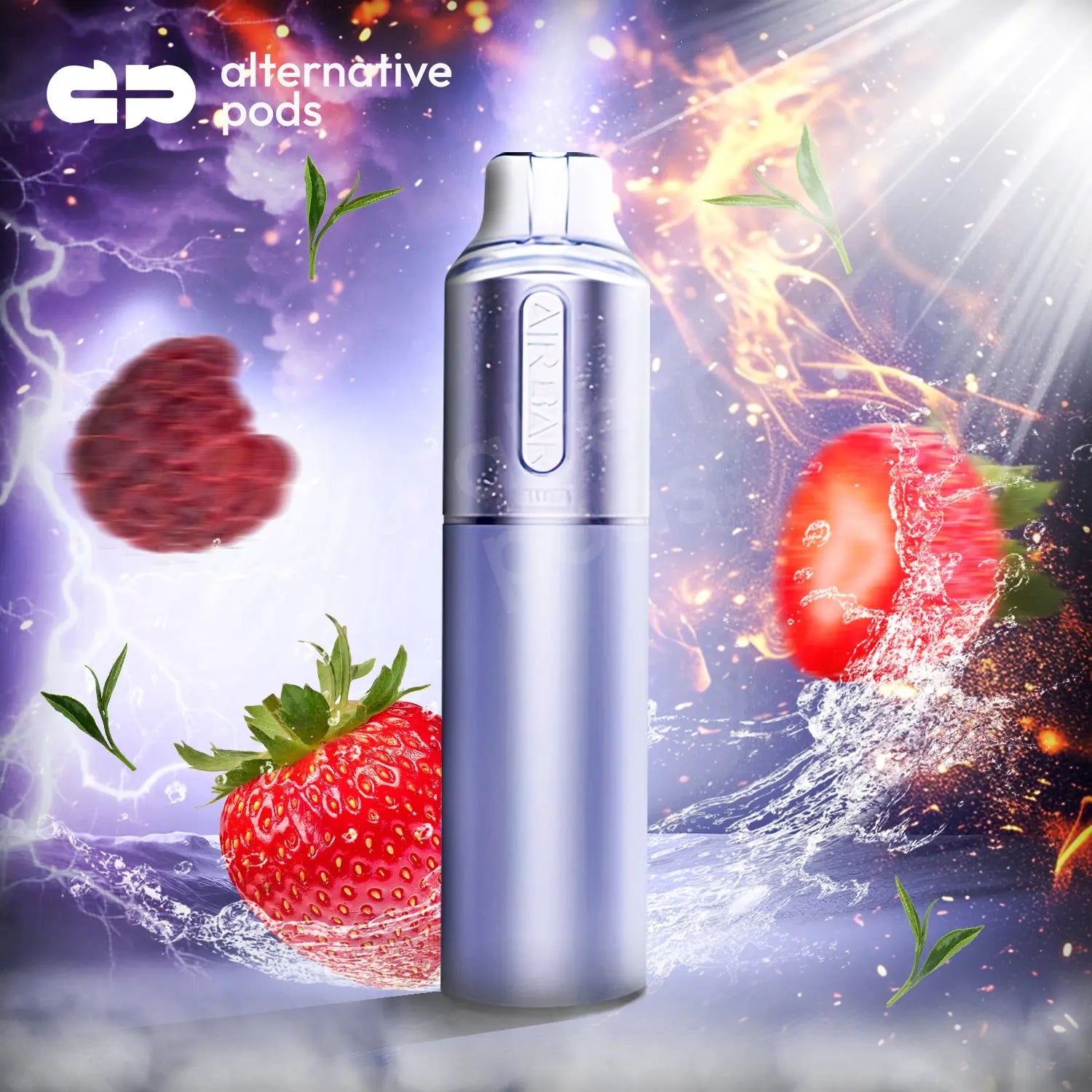 Air Bar Lux Plus Vape Air Bar - Strawberry Raspberry 