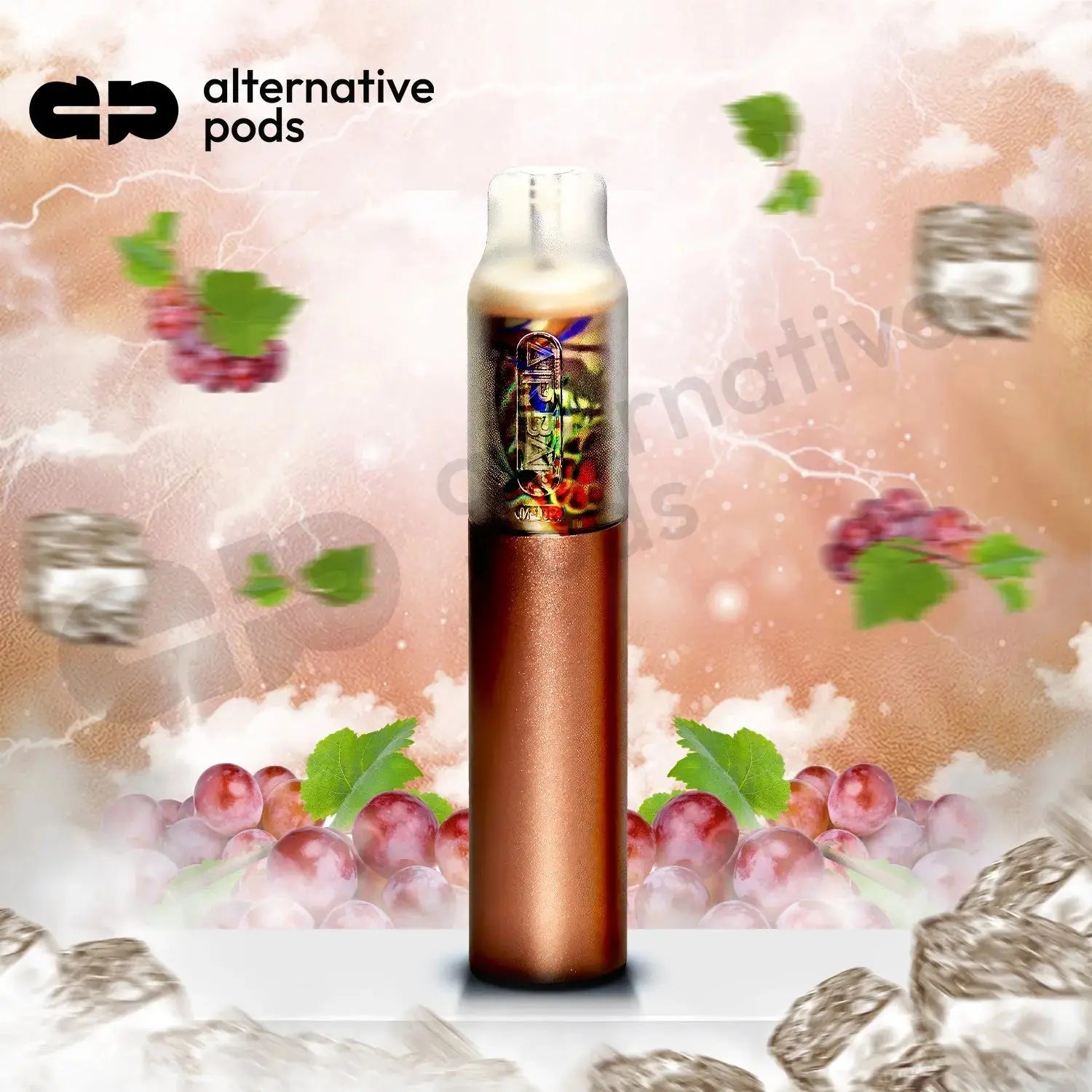 Air Bar M-Lux Disposable Vape - Grape Ice 