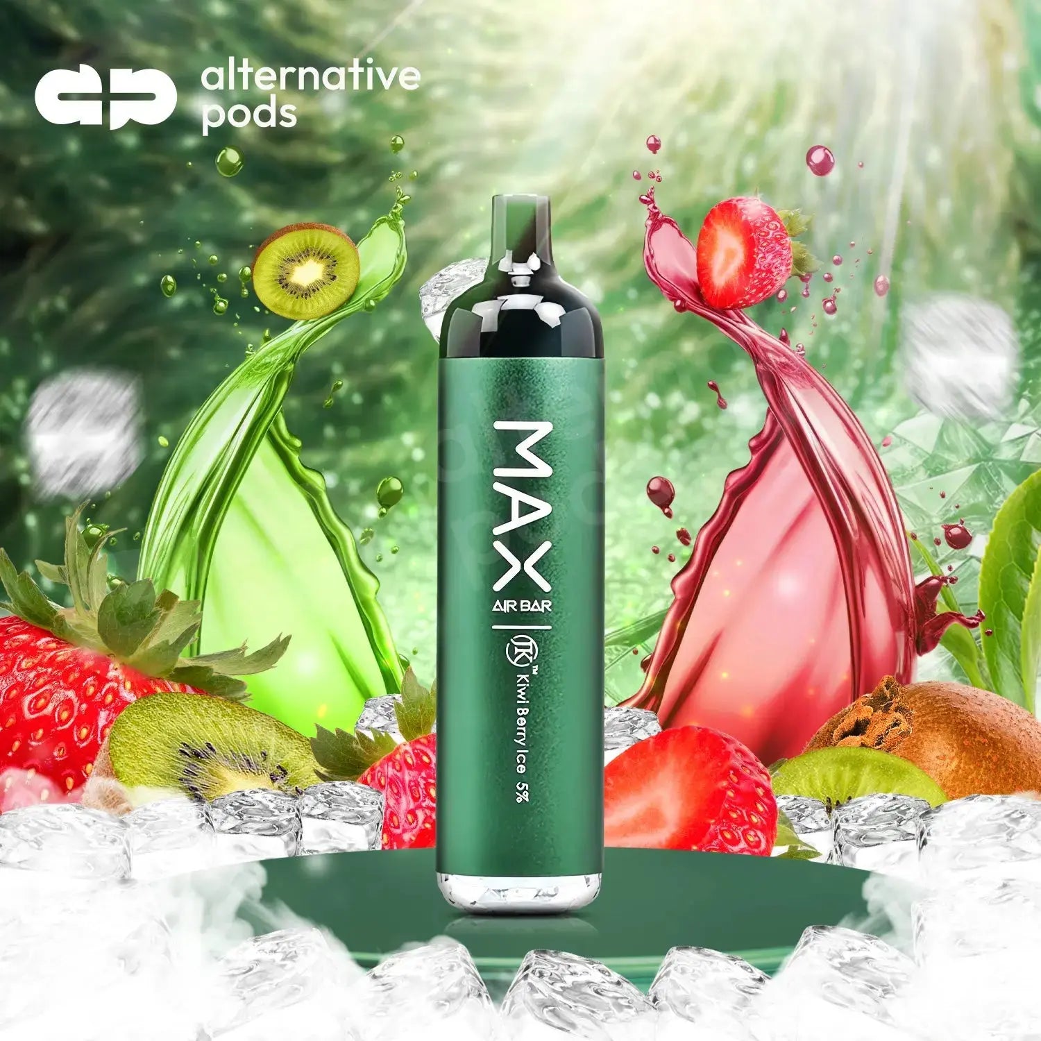 Air Bar Max Disposable Vape - Kiwi Berry Ice 