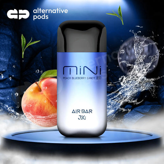 Air Bar Mini Disposable Vape 2000 puffs 5% - Peach Blueberry Candy 