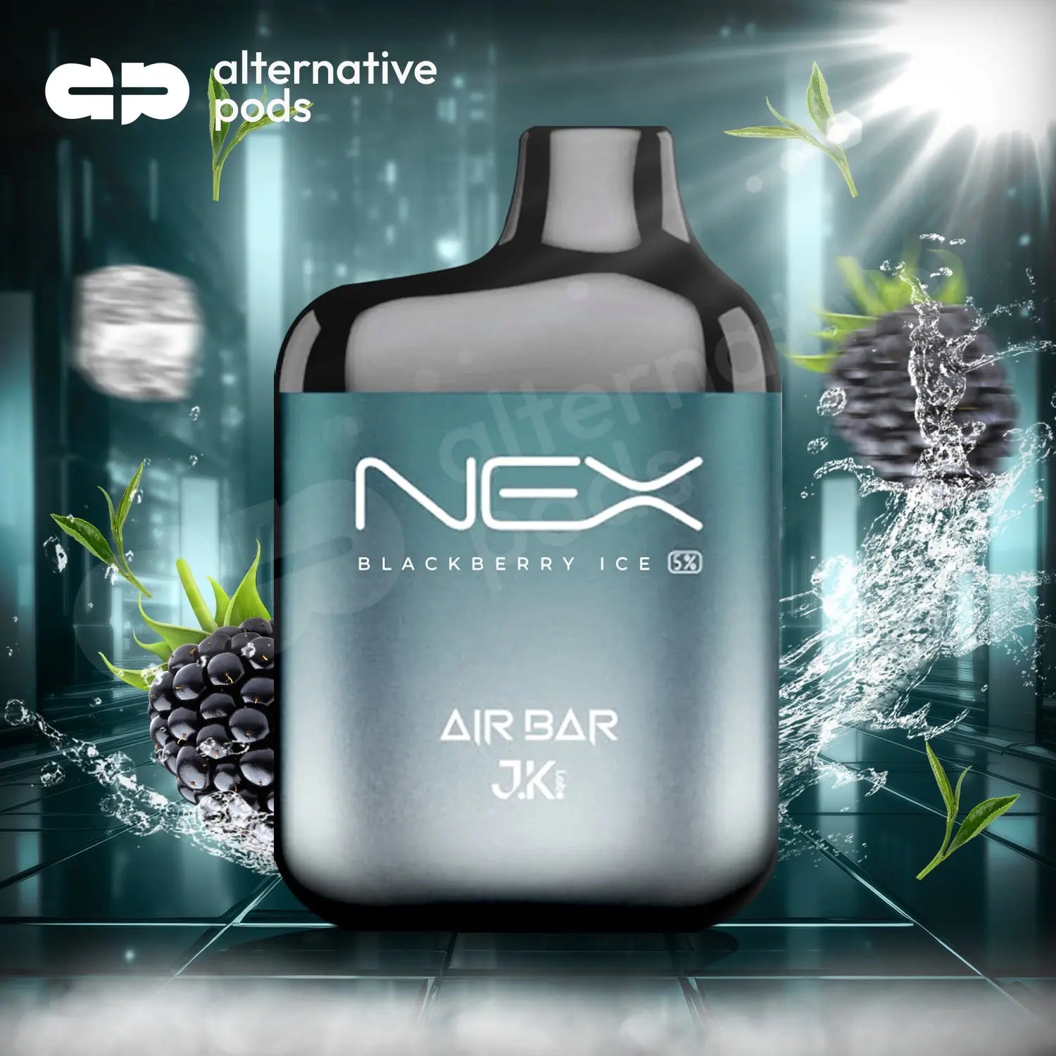 Air Bar NEX 6500 Disposable Vape - Blackberry Ice 