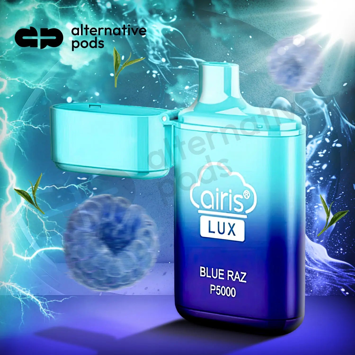 Airis Lux P5000 Puffs Disposable Vape - Blue Raz 