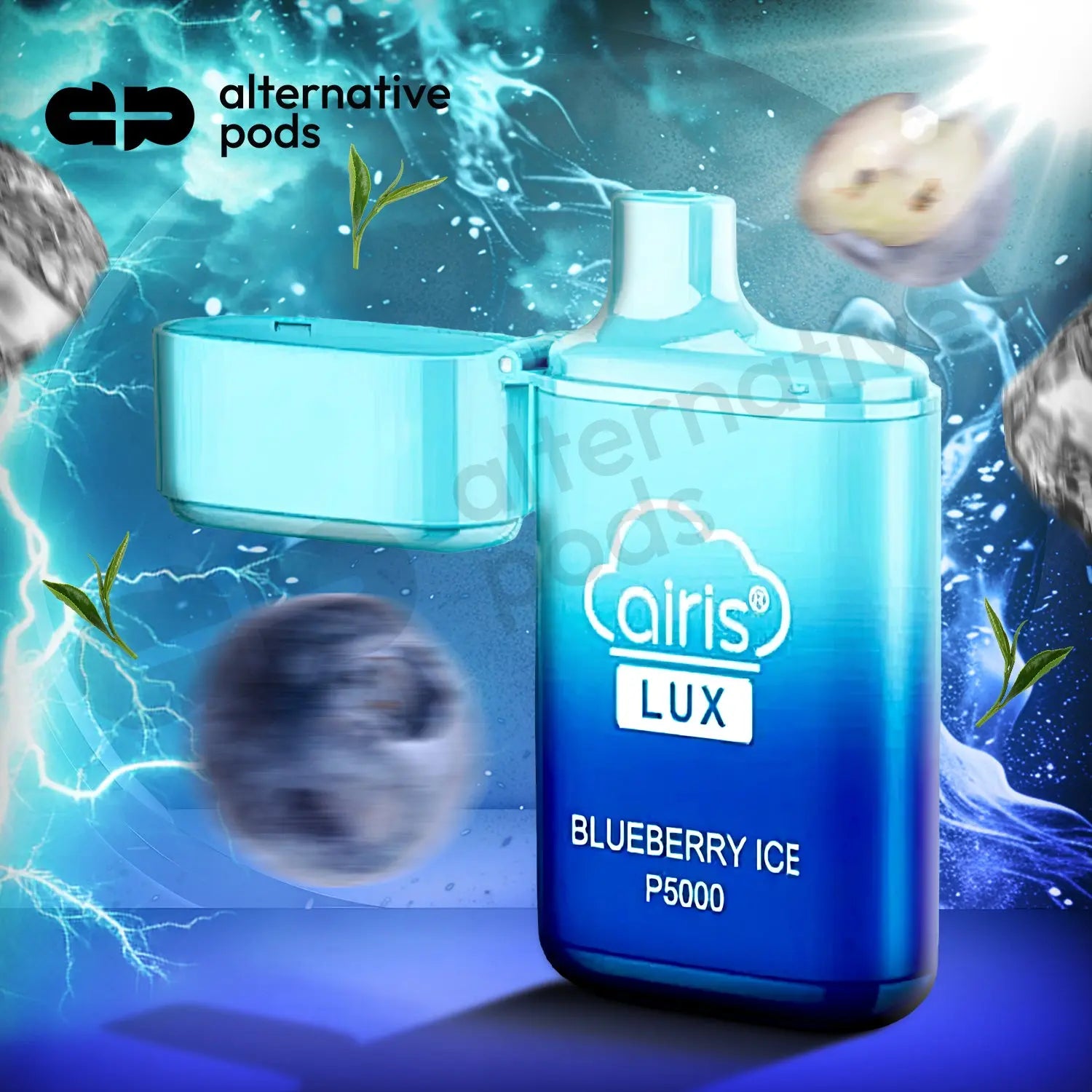 Airis Lux P5000 Puffs Disposable Vape - Blueberry Ice 