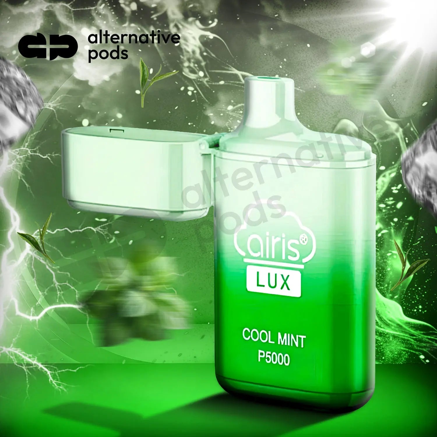 Airis Lux P5000 Puffs Disposable Vape - Cool Mint 