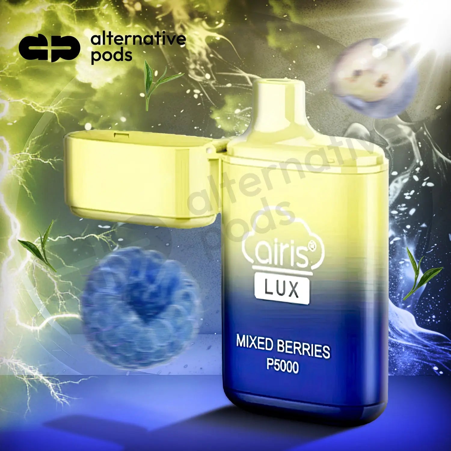 Airis Lux P5000 Puffs Disposable Vape - Mixed Berries 