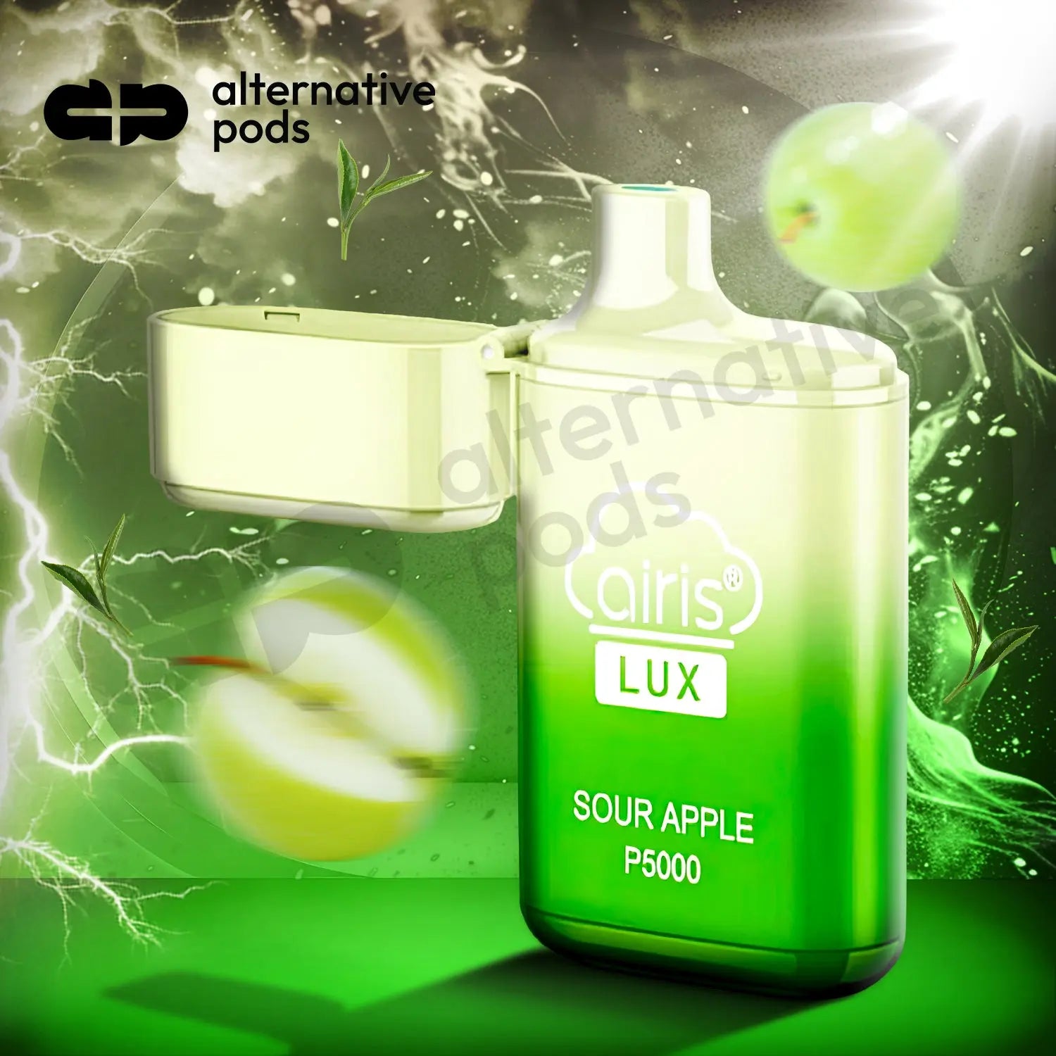 Airis Lux P5000 Puffs Disposable Vape - Sour Apple 