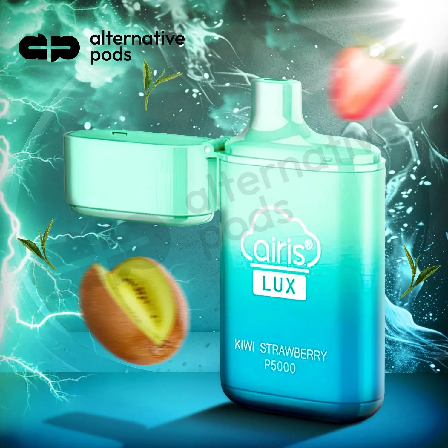 Airis Lux P5000 Puffs Disposable Vape - Kiwi Strawberry 