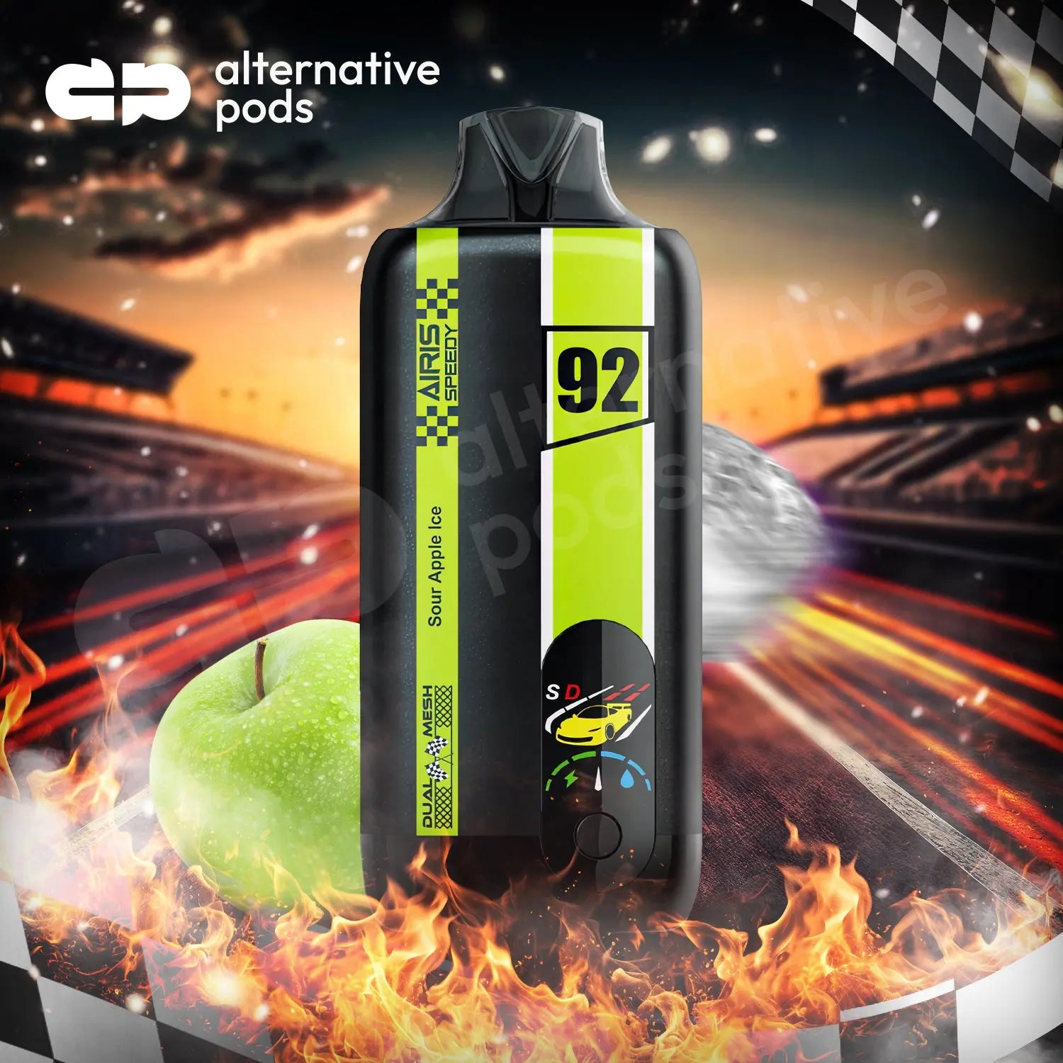 Airis Speedy 15000 Disposable - Sour Apple Ice 