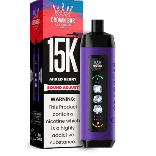 Al Fakher Crown Bar ICE Adjust 15k Al Fakher