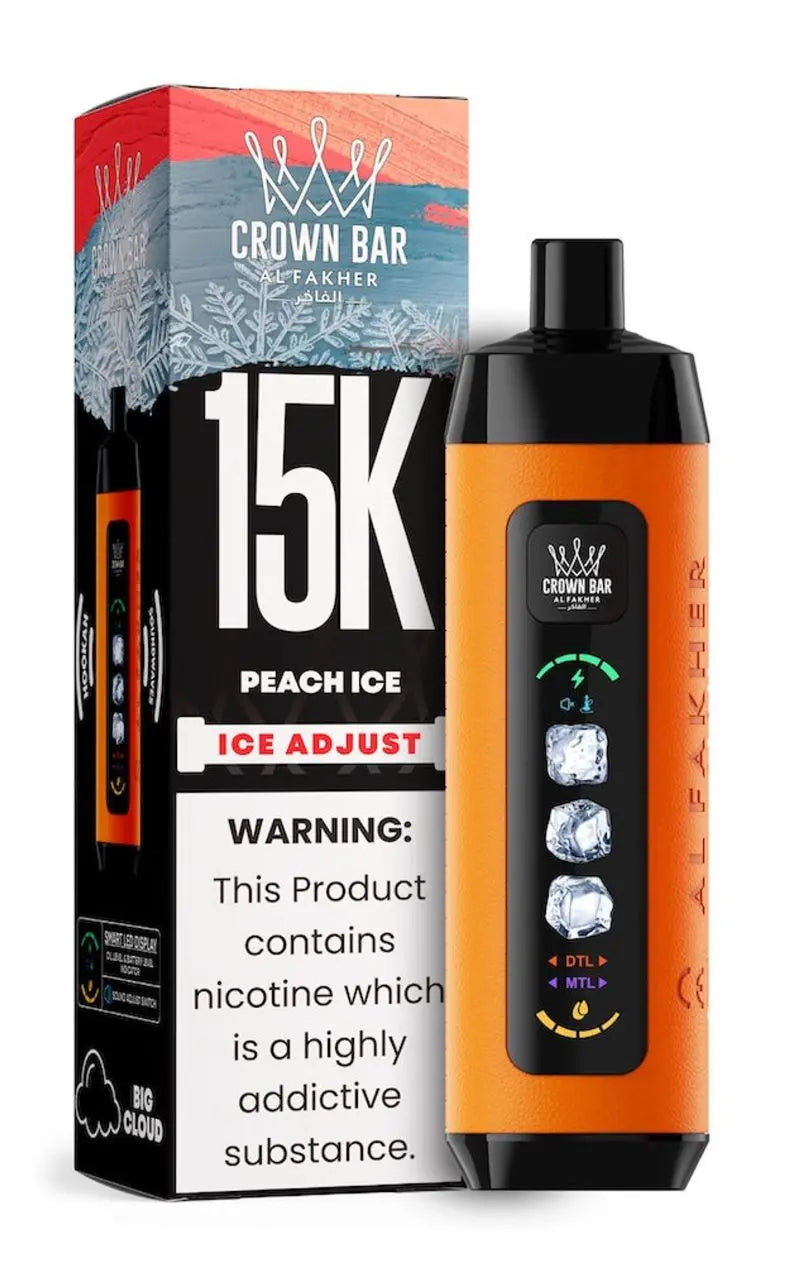 Al Fakher Crown Bar ICE Adjust 15k Al Fakher