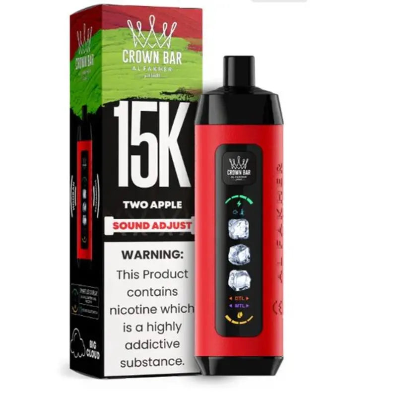 Al Fakher Crown Bar ICE Adjust 15k Al Fakher