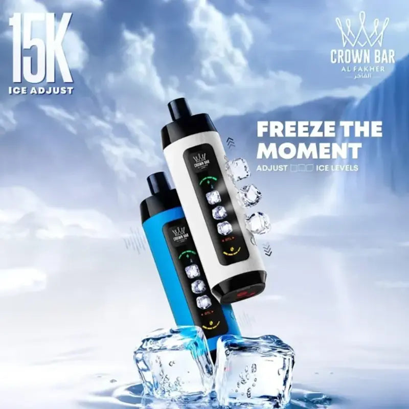 Al Fakher Crown Bar ICE Adjust 15k Al Fakher Crown Bar ICE Adjust 15k