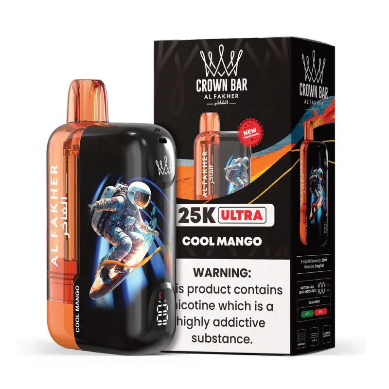 Al Fakher Crown Bar Ultra 25K - Cool Mint 