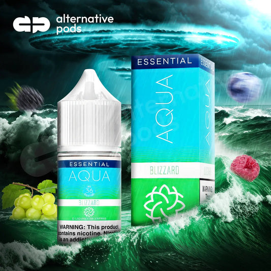Aqua Essential Nicotine Salt E-Liquid By Marina Vape 30ML - Alternative pods | Online Vape & Smoke Shop