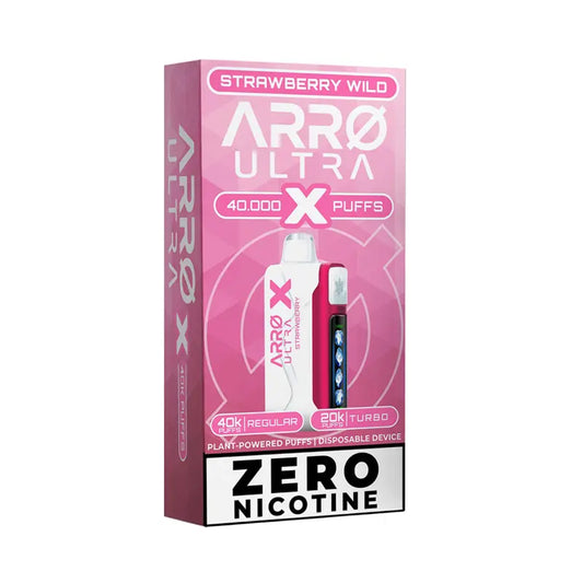 Arro Ultra X 40K 0% Disposable - Strawberry Wild 