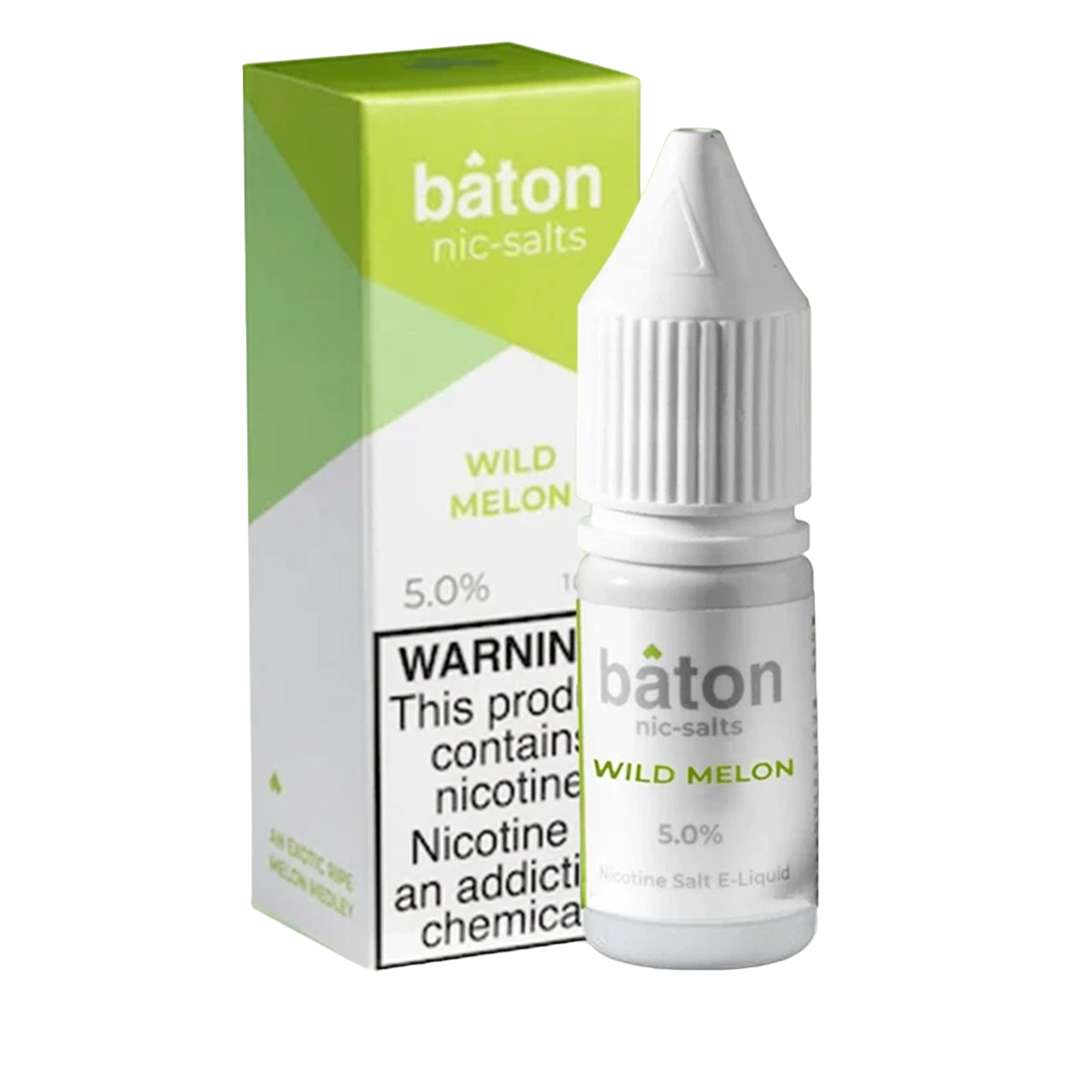 Baton Nic-Salts Nicotine Salt E-Liquid 10ML Wild Melon 