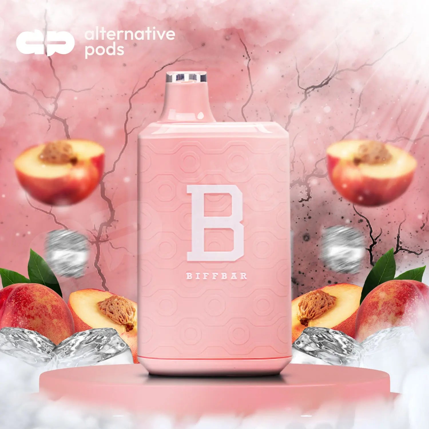 BIFFBAR 6000 Puffs Disposable Vape - Peach Ice