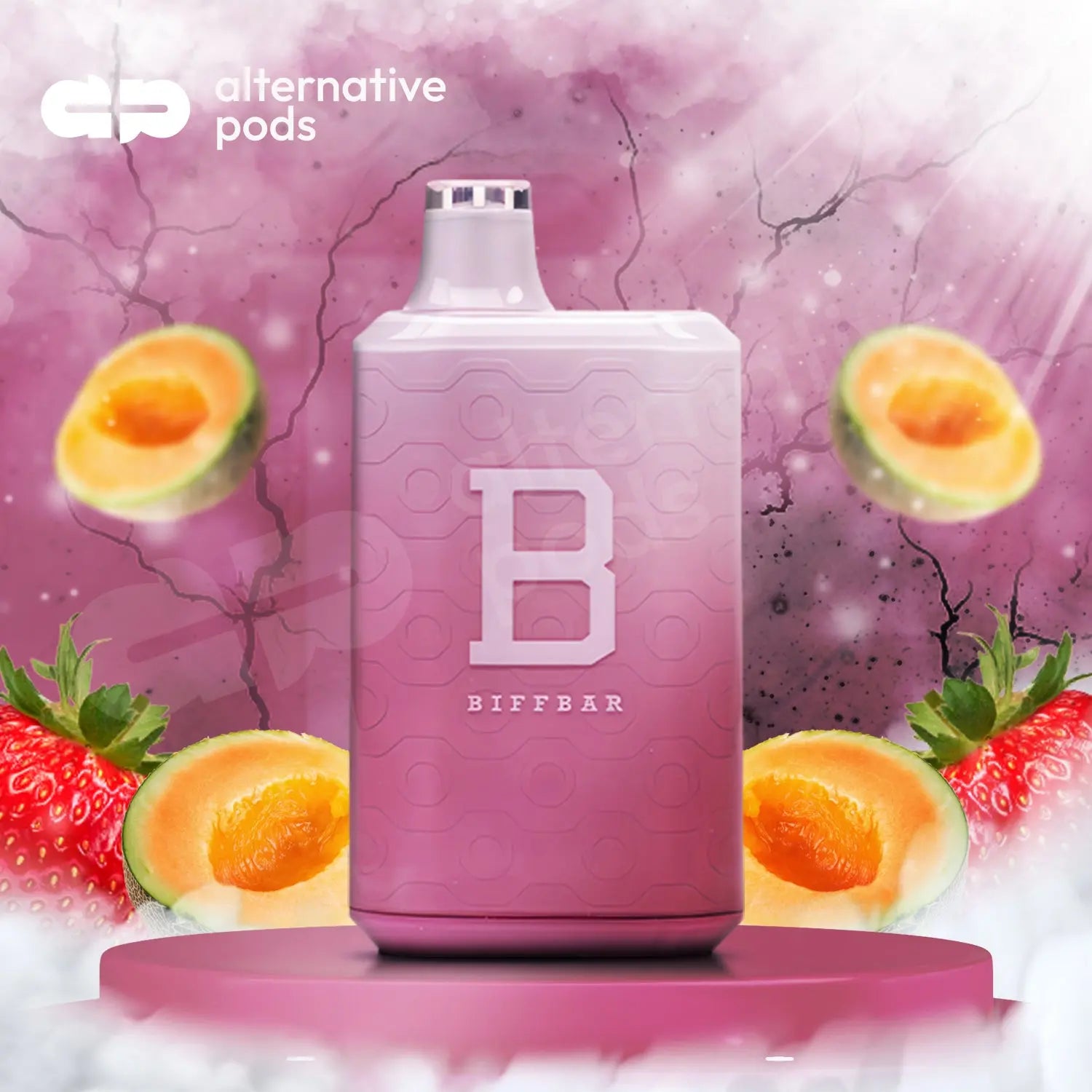 BIFFBAR 6000 Puffs Disposable Vape - Strawmelon