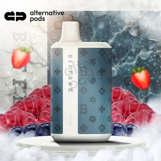 BIFFBAR Lux 5500 Puffs Disposable Vape - Love Story 