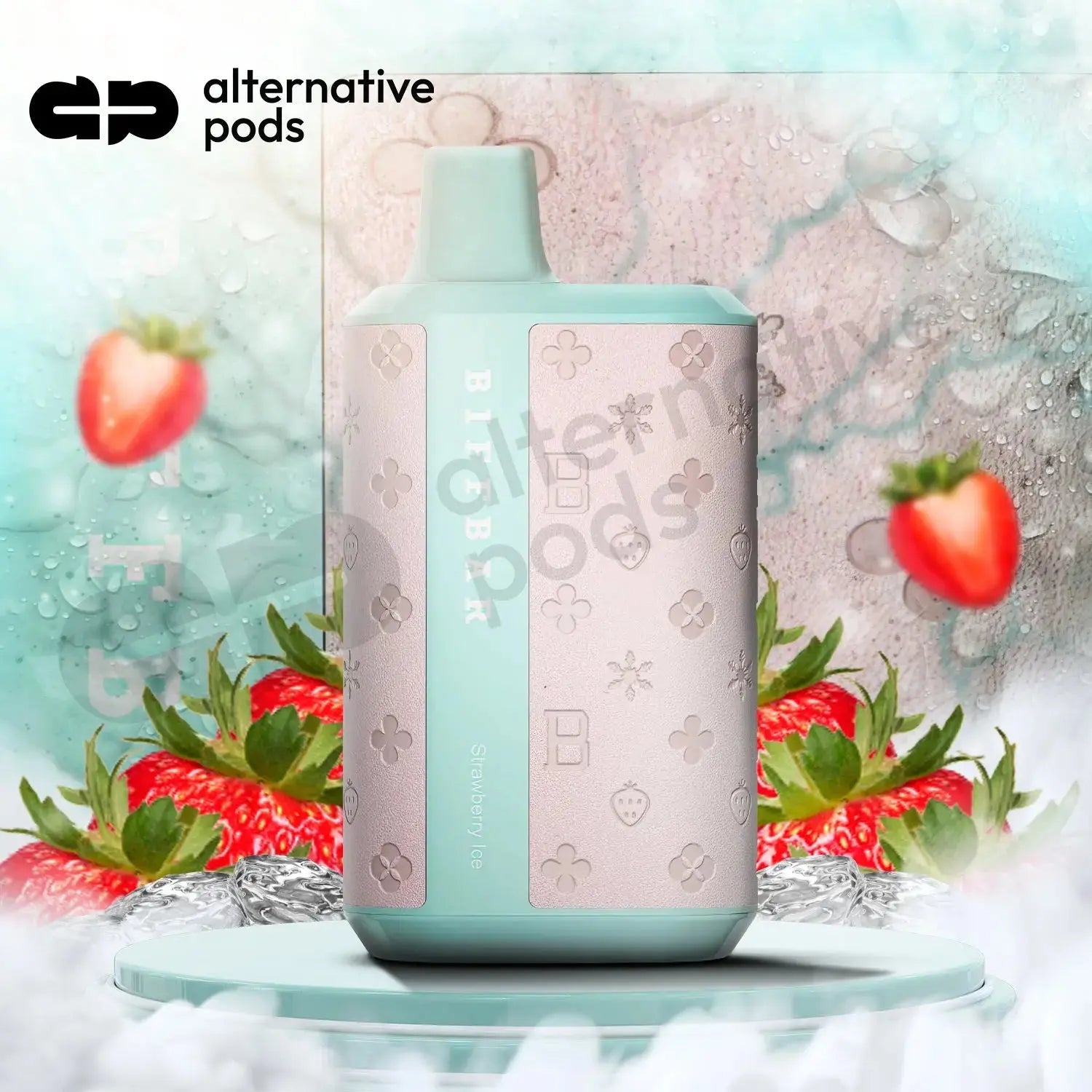 BIFFBAR Lux 5500 Puffs Disposable Vape - Strawberry Ice 