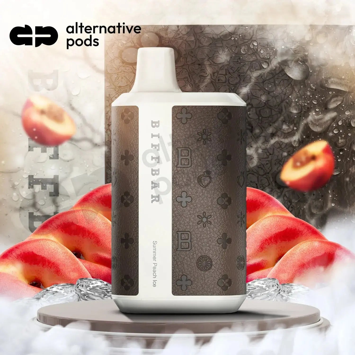 BIFFBAR Lux 5500 Puffs Disposable Vape - Summer Peach Ice 