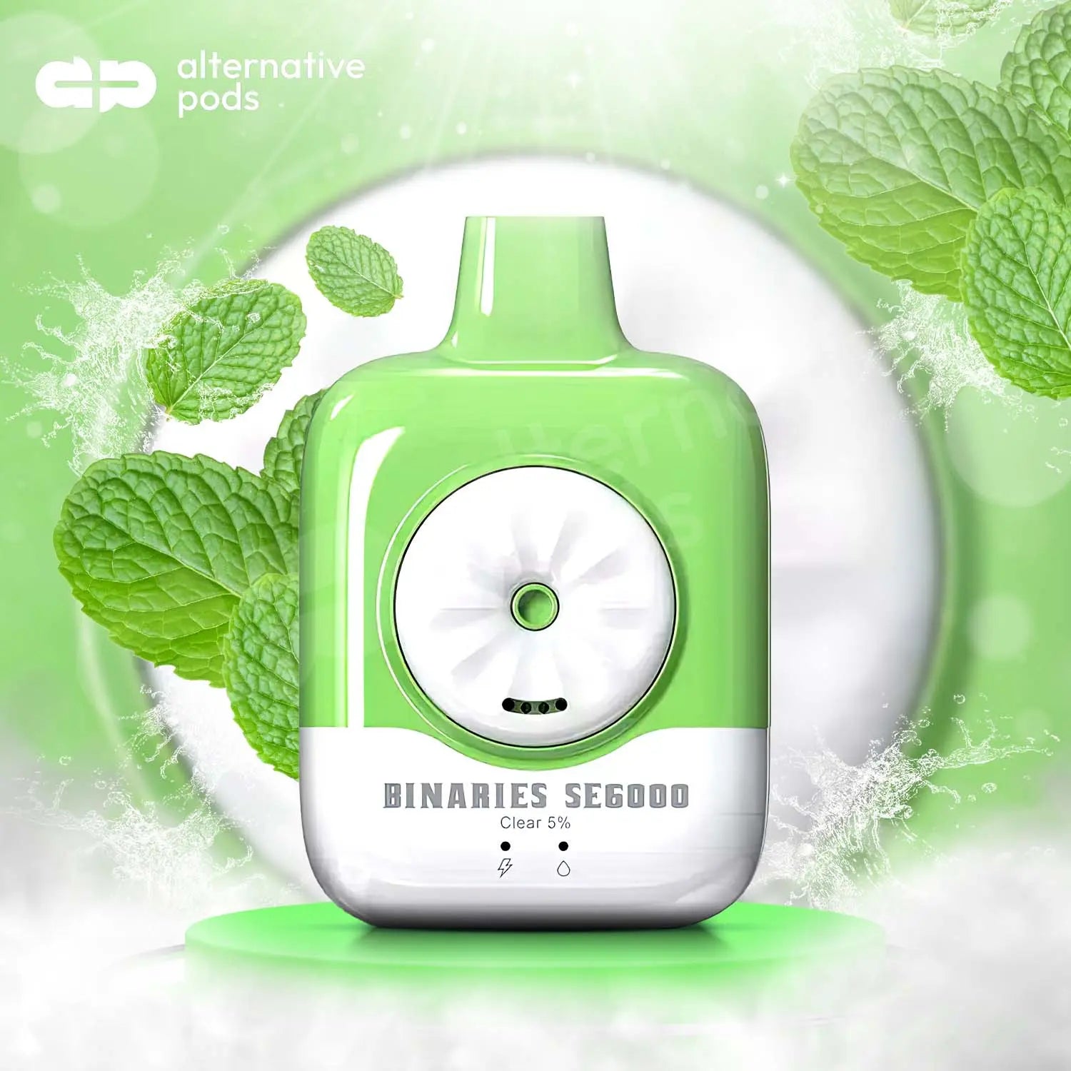 BINARIES SE6000 Disposable Vape - Clear 