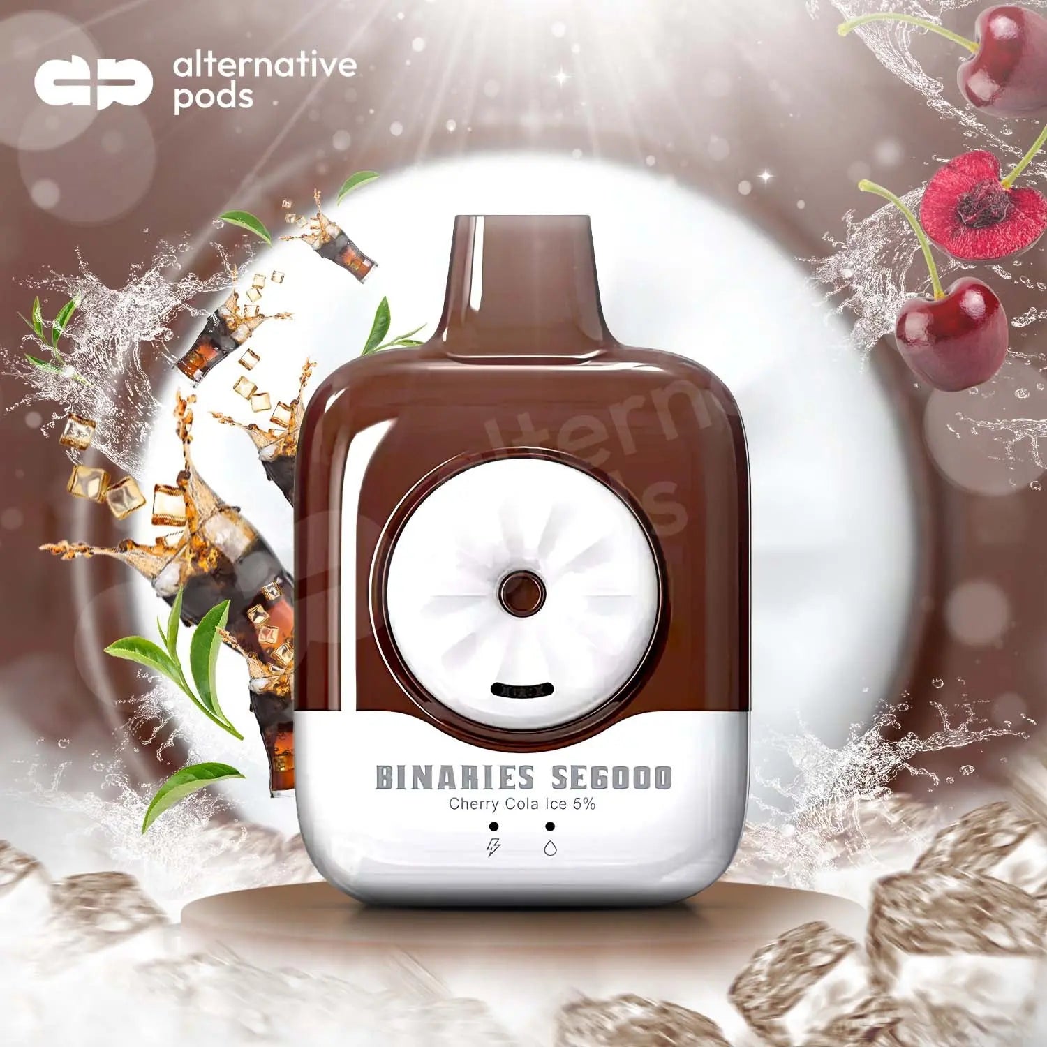 BINARIES SE6000 Disposable Vape - Cherry Cola Ice 