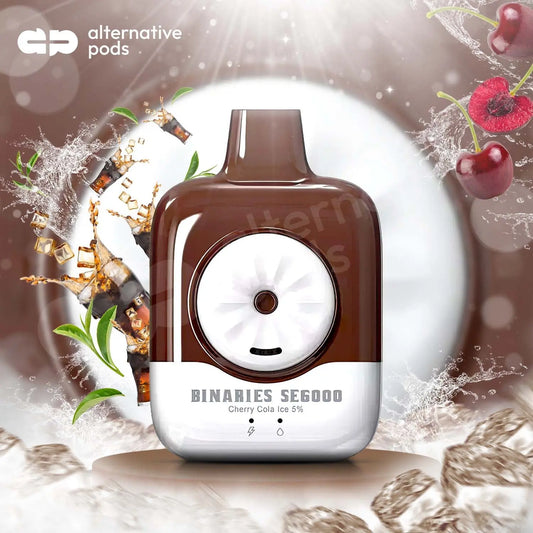 BINARIES SE6000 Disposable Vape - Cherry Cola Ice 