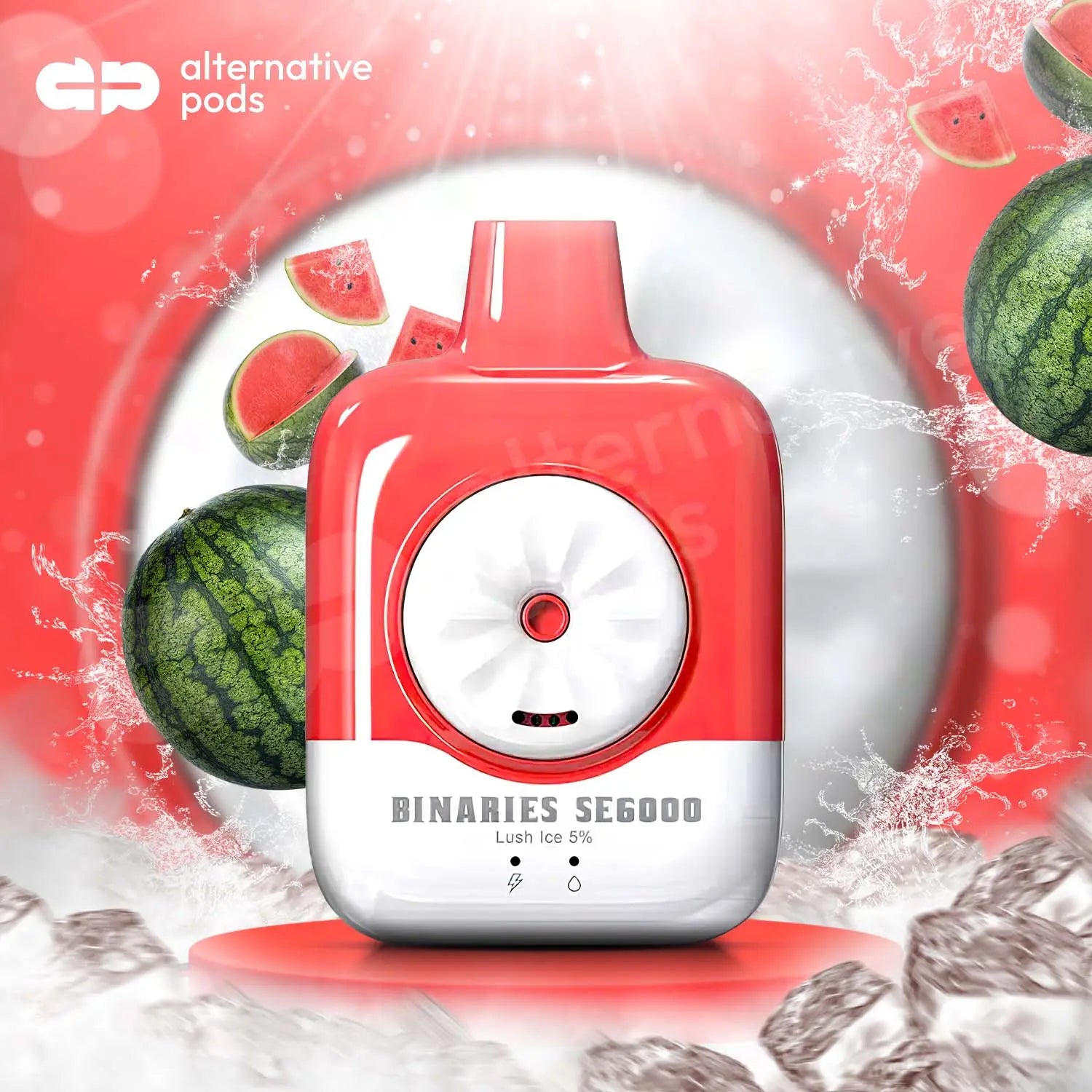 BINARIES SE6000 Disposable Vape - Lush Ice 