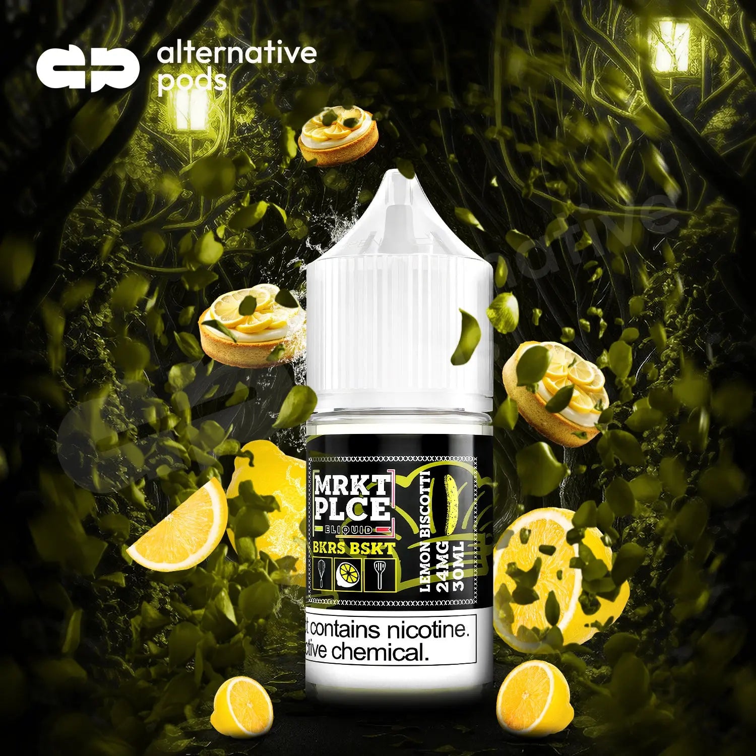 BKRS BSKT By MRKTPLCE Nicotine Salt E-Liquid 30ML - Alternative pods | Online Vape & Smoke Shop