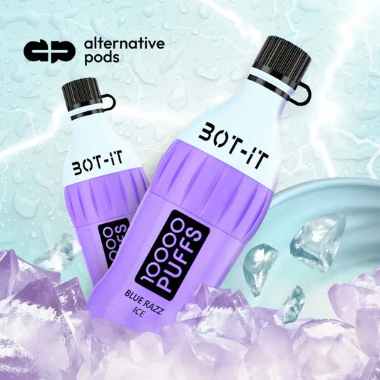 BOT-IT 10000 Rechargeable Disposable Device by Blitz – 10000 Puffs - Blue Razz Ice 