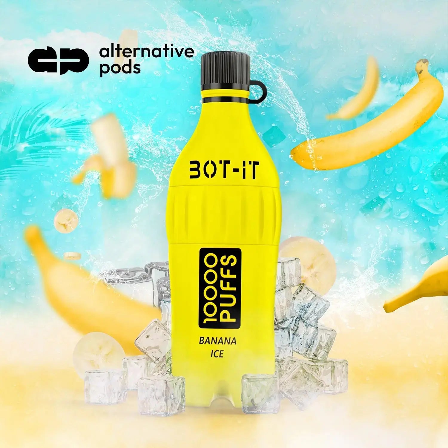 BOT-IT 10000 Rechargeable Disposable Device by Blitz – 10000 Puffs - Banana Ice 