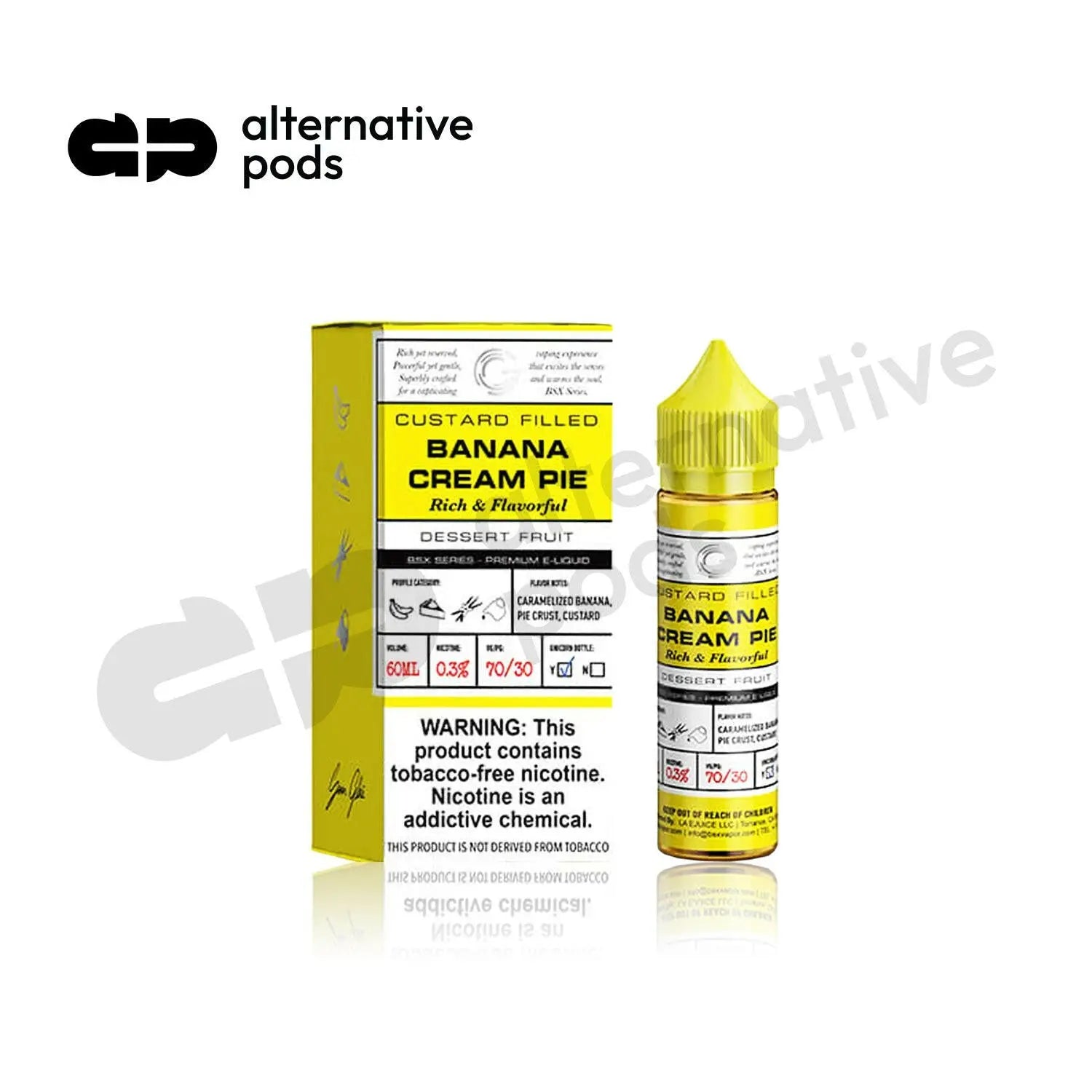 BSX Series By Glas E-Liquid 60ML - TFN - Alternative pods | Online Vape & Smoke Shop