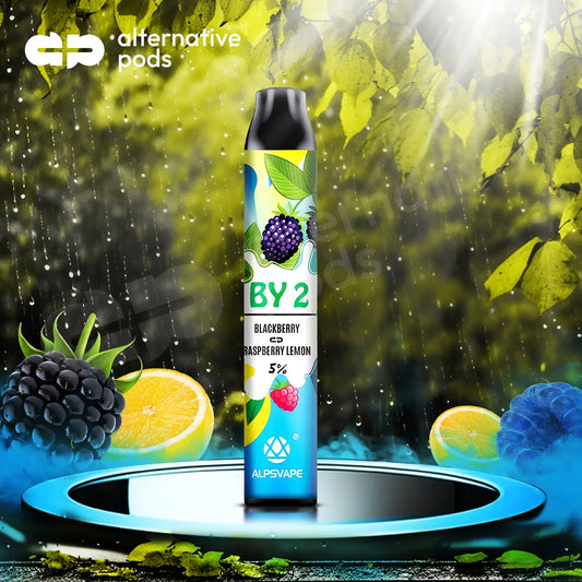 BY2 2in1 Disposable Vape - Blackberry Raspberry Lemon 