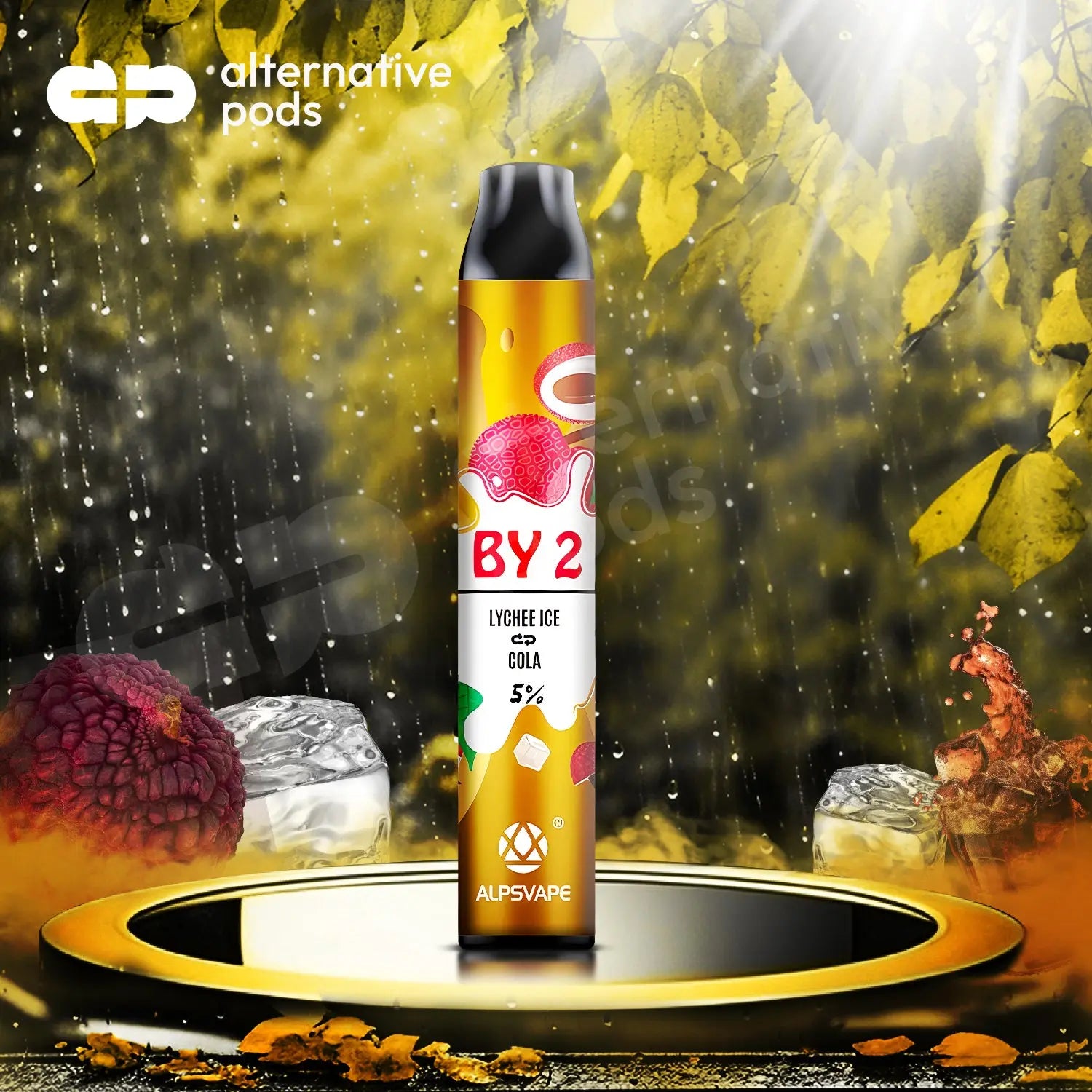 BY2 2in1 Disposable Vape - Lychee Ice Cola 