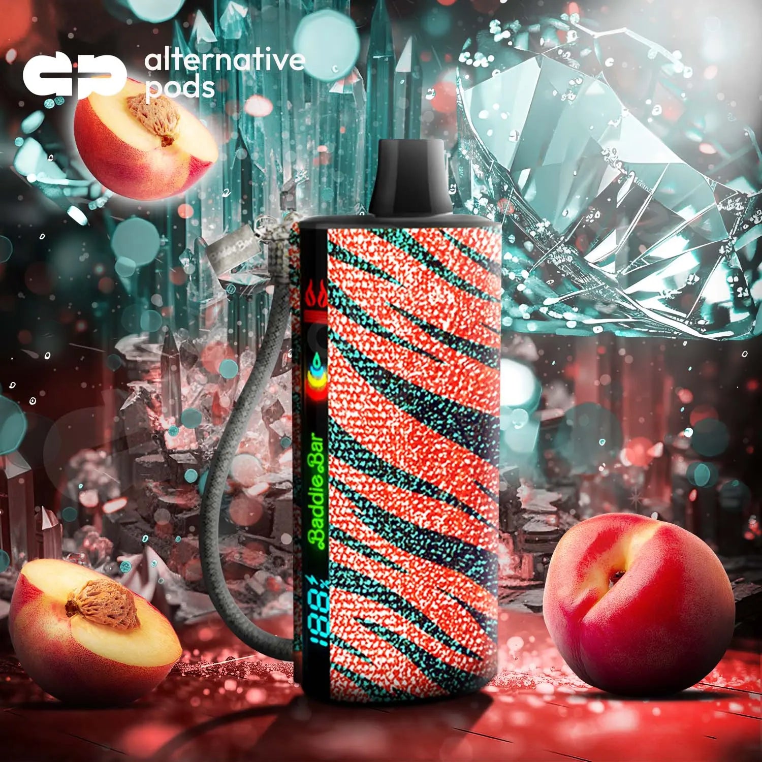 Baddie Bar 15K Disposable Baddie Bar - Princess Peach 