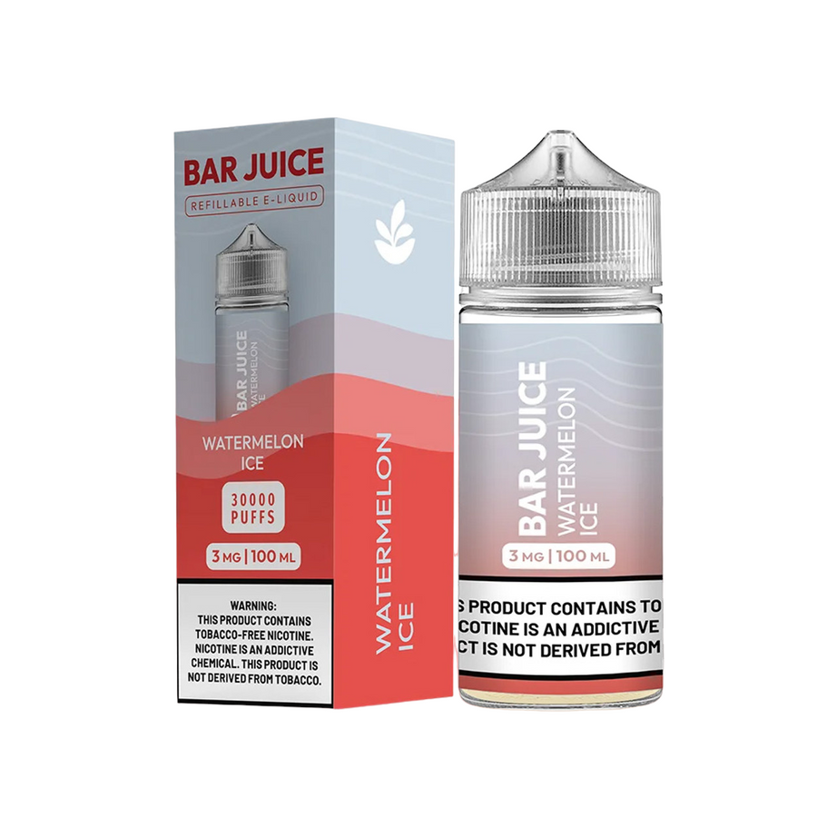 Bar Juice BJ 30000 Synthetic Nicotine Refillable E-Liquid 100ML Watermelon Ice