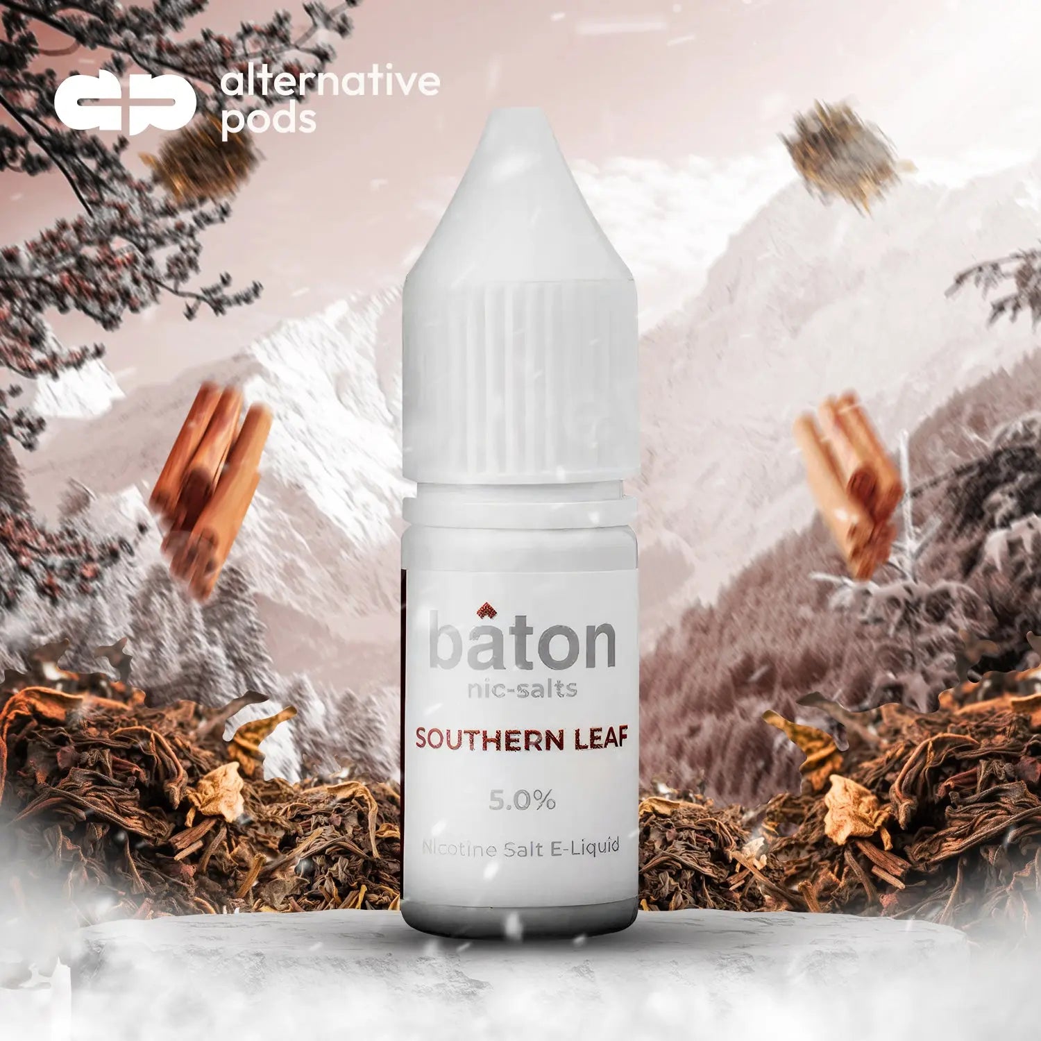 Baton Nic-Salts Nicotine Salt E-Liquid 10ML - Southern Leaf 