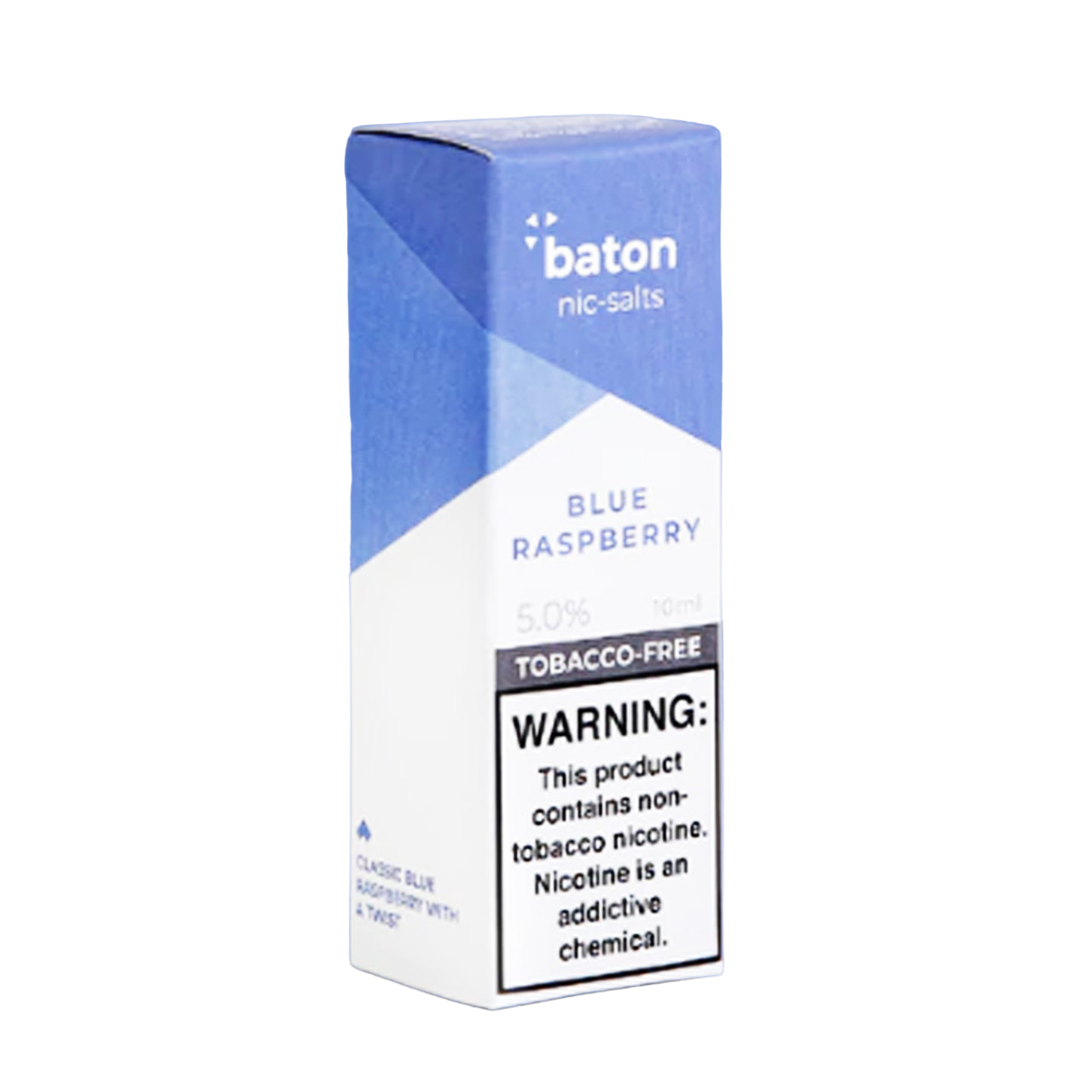 Baton Nic Salts Synthetic Nicotine Salt E-Liquid 10ML Blue Raspberry