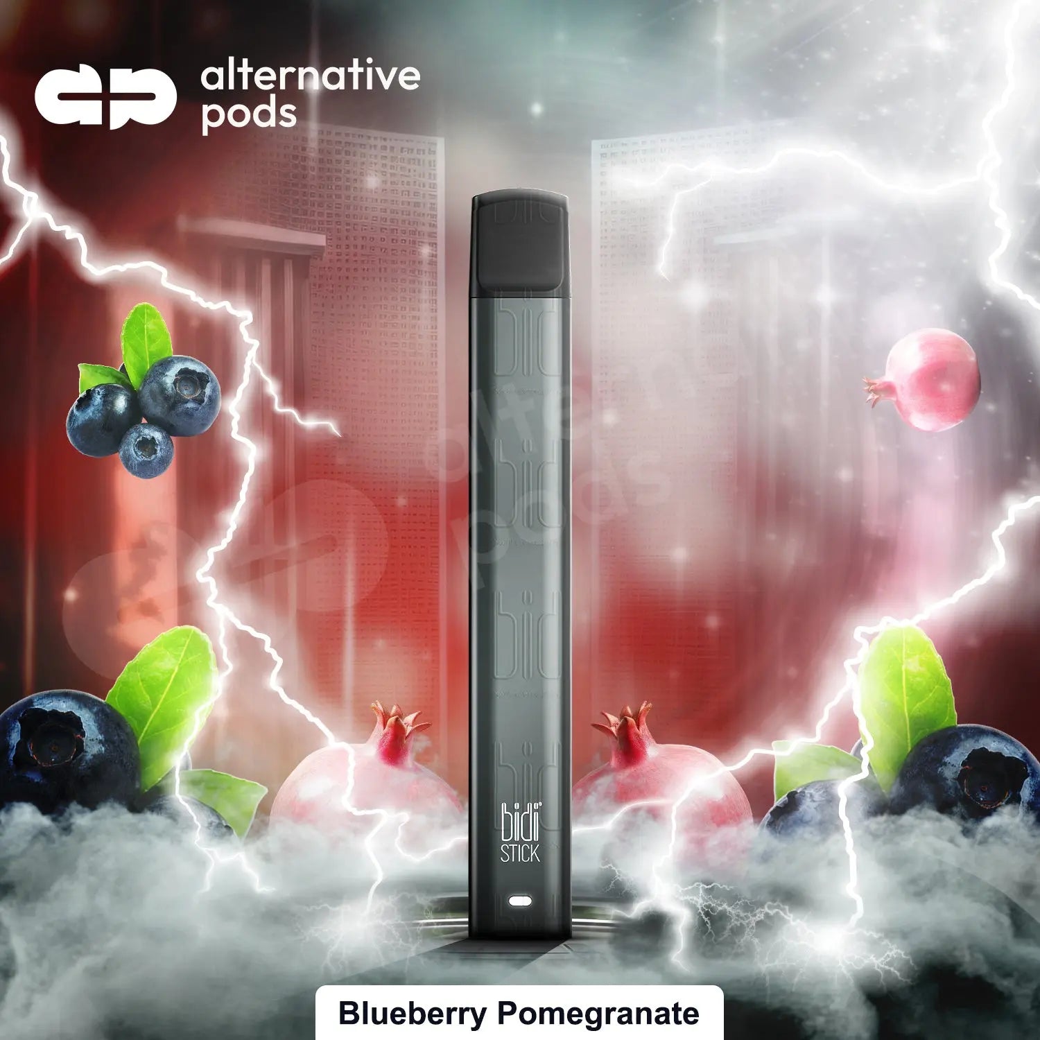 Bidi Stick Disposable Vape - Blueberry Pomegranate 